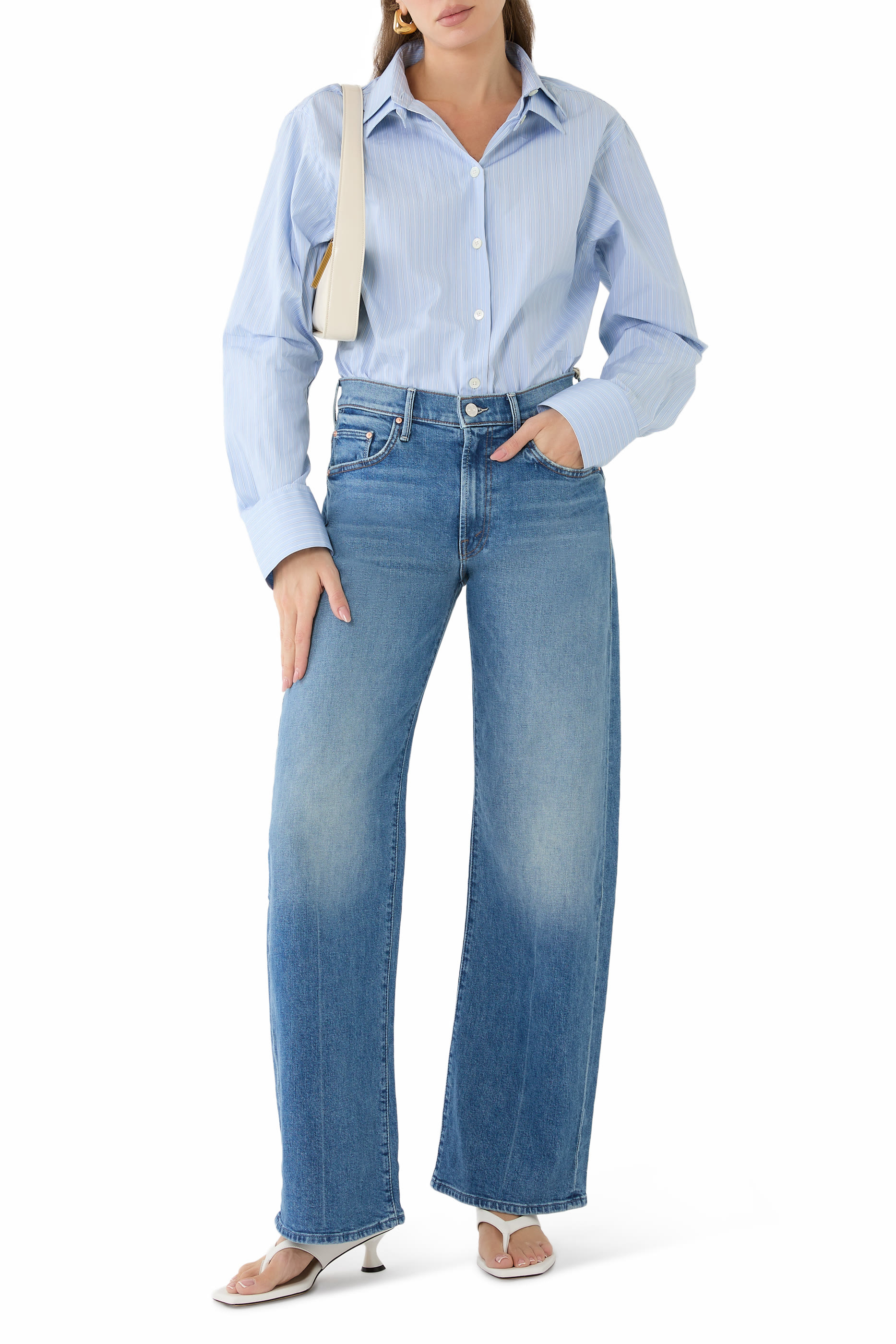 The Mid-Rise Lasso Sneak Pants