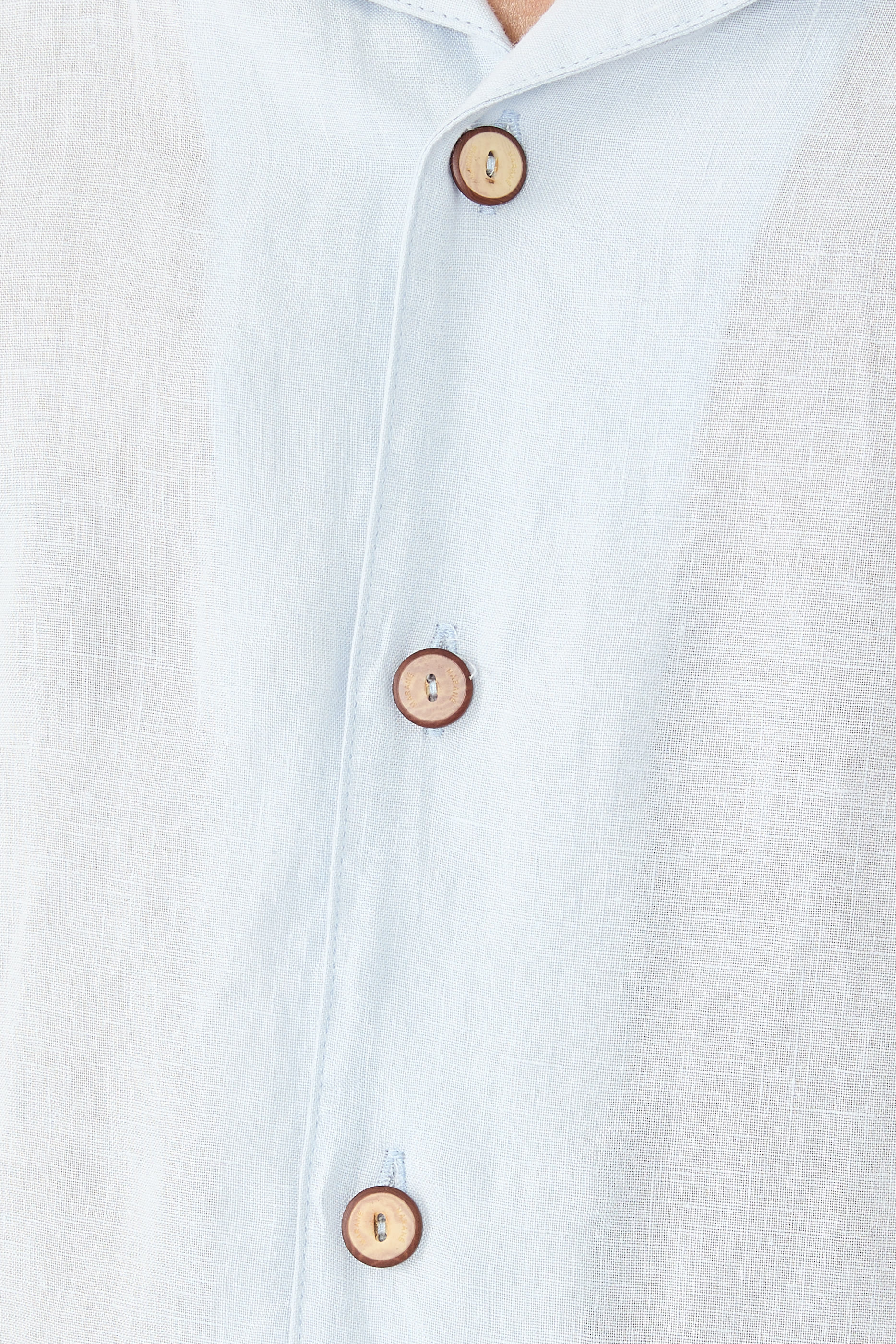 Button-Up Camp Collar Shirt