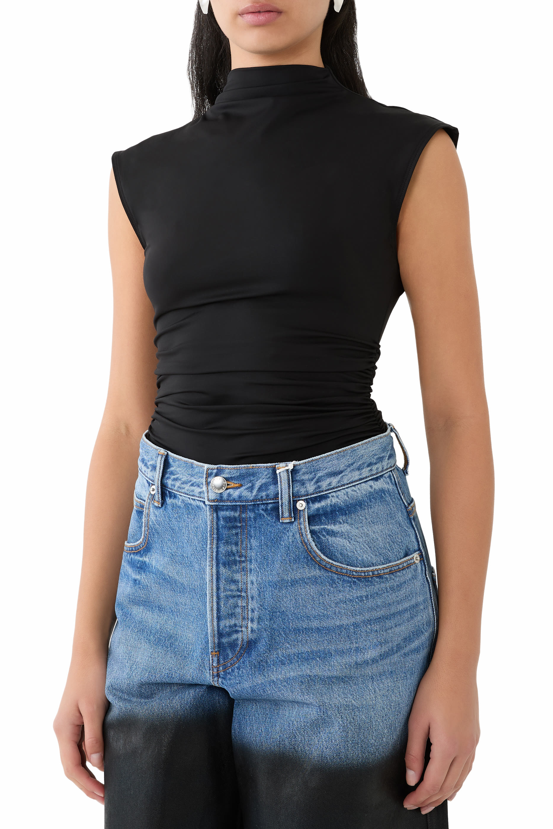 Weightless Scuba Mock Neck Bodysuit