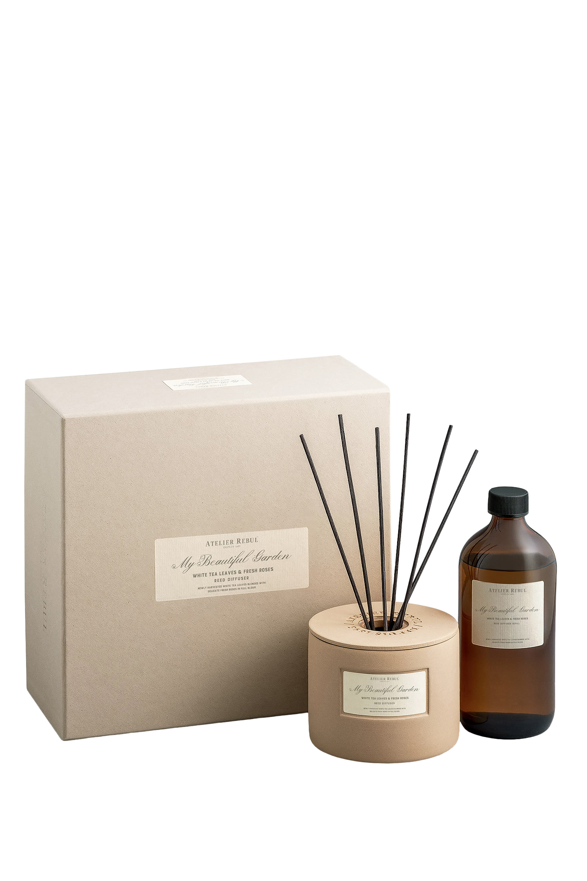 White Tea Leaves & Fresh Roses Reed Diffuser