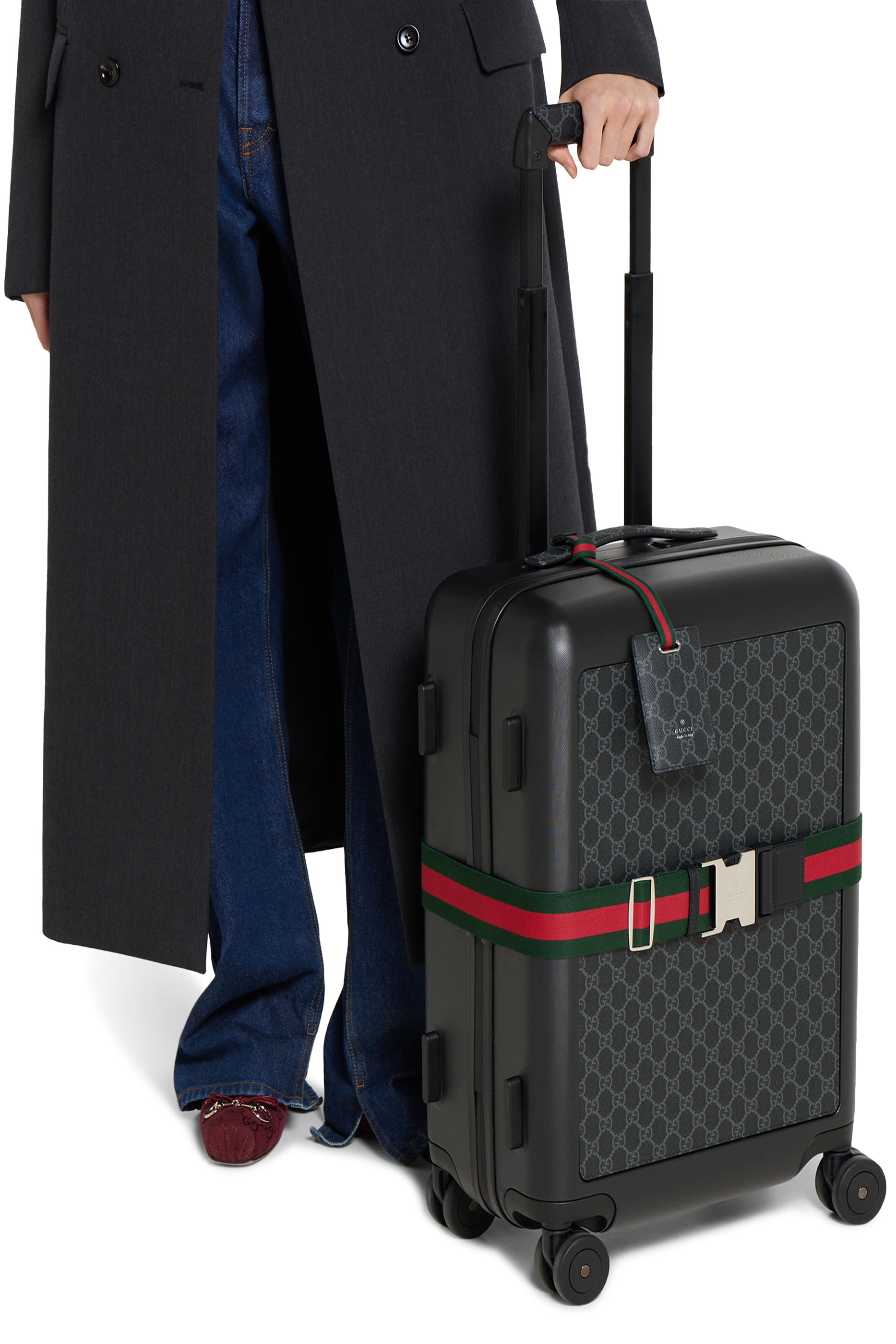 Logo Luggage Elastic Web Band