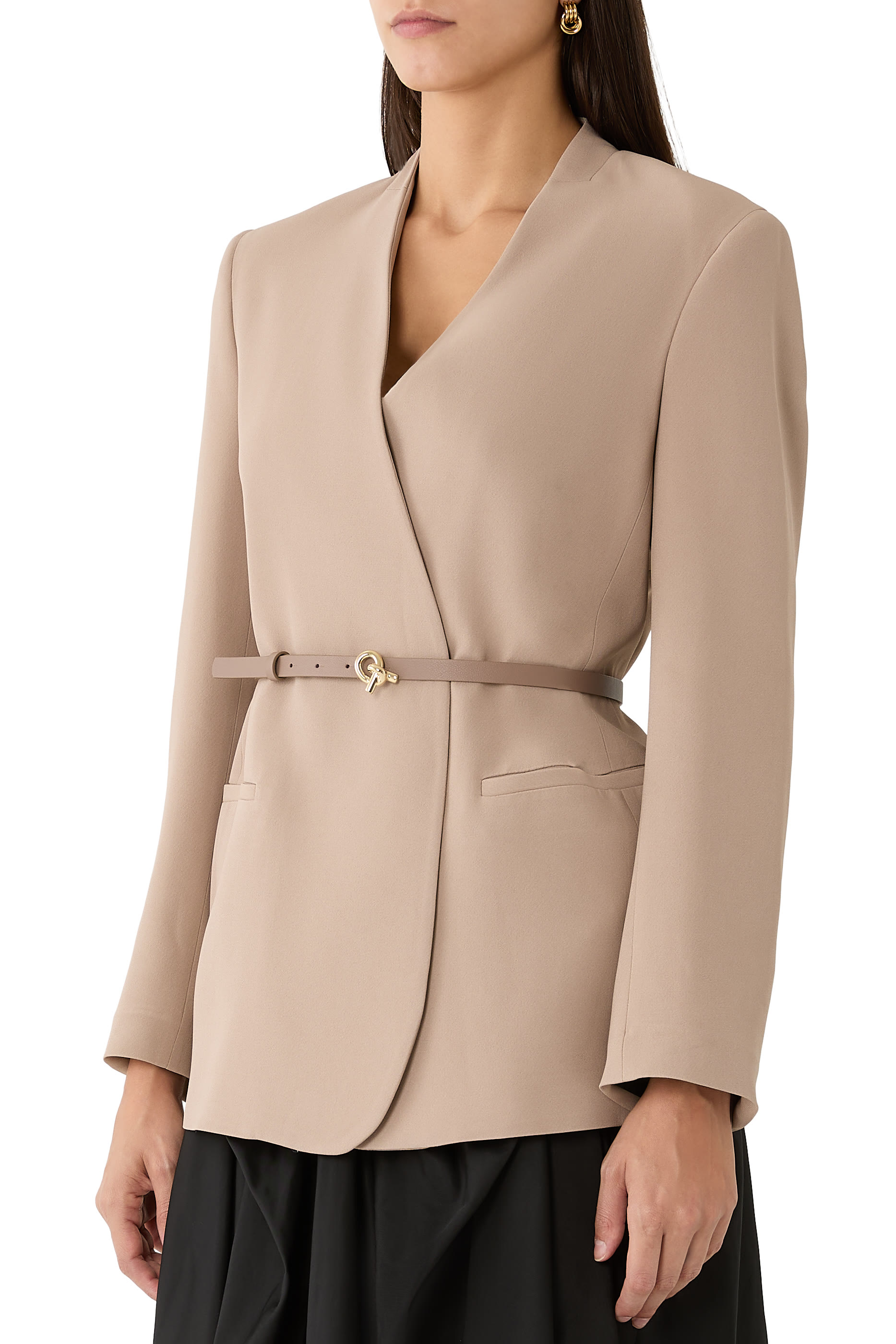 Belted Blazer