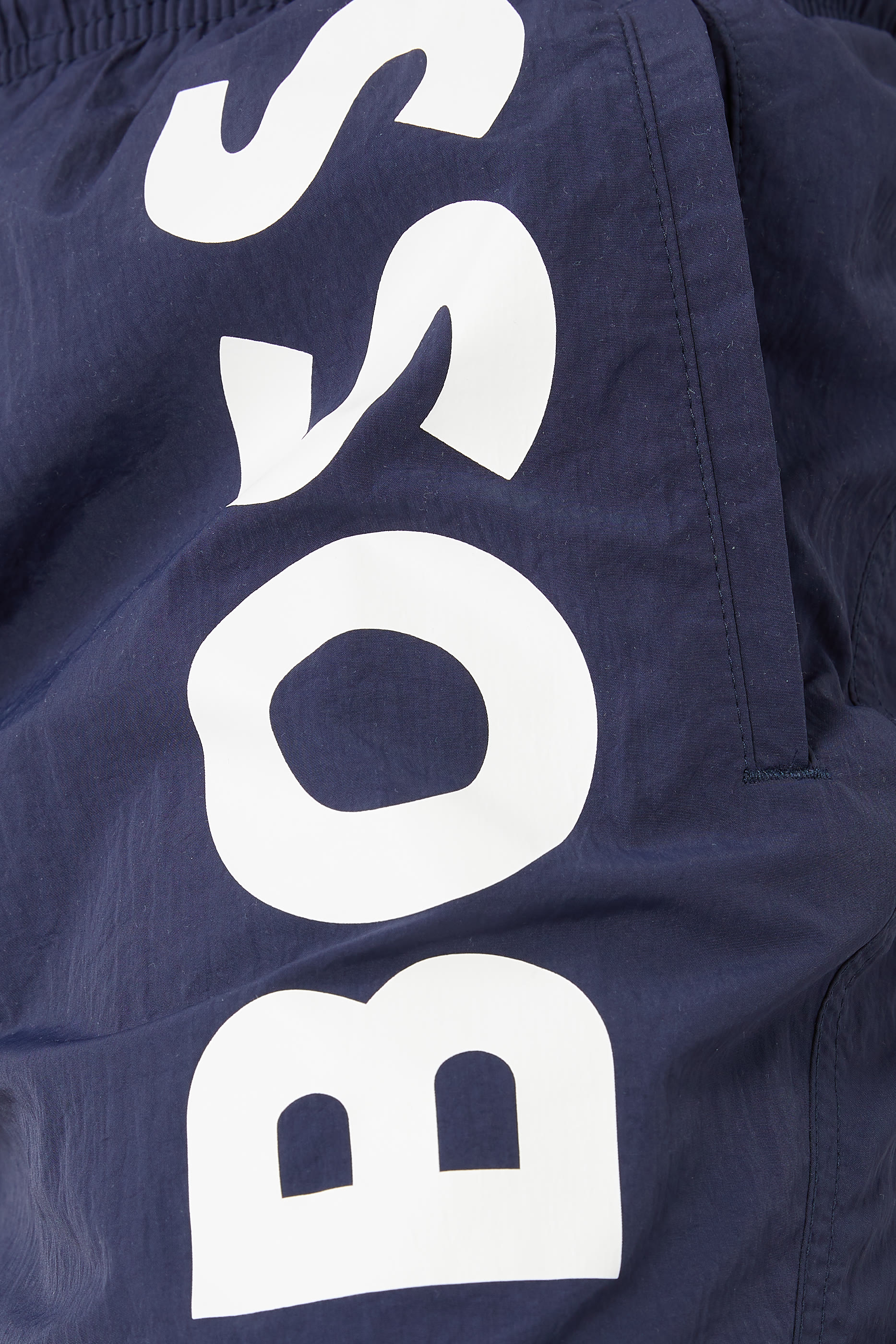 Quick-Drying Logo Swim Shorts