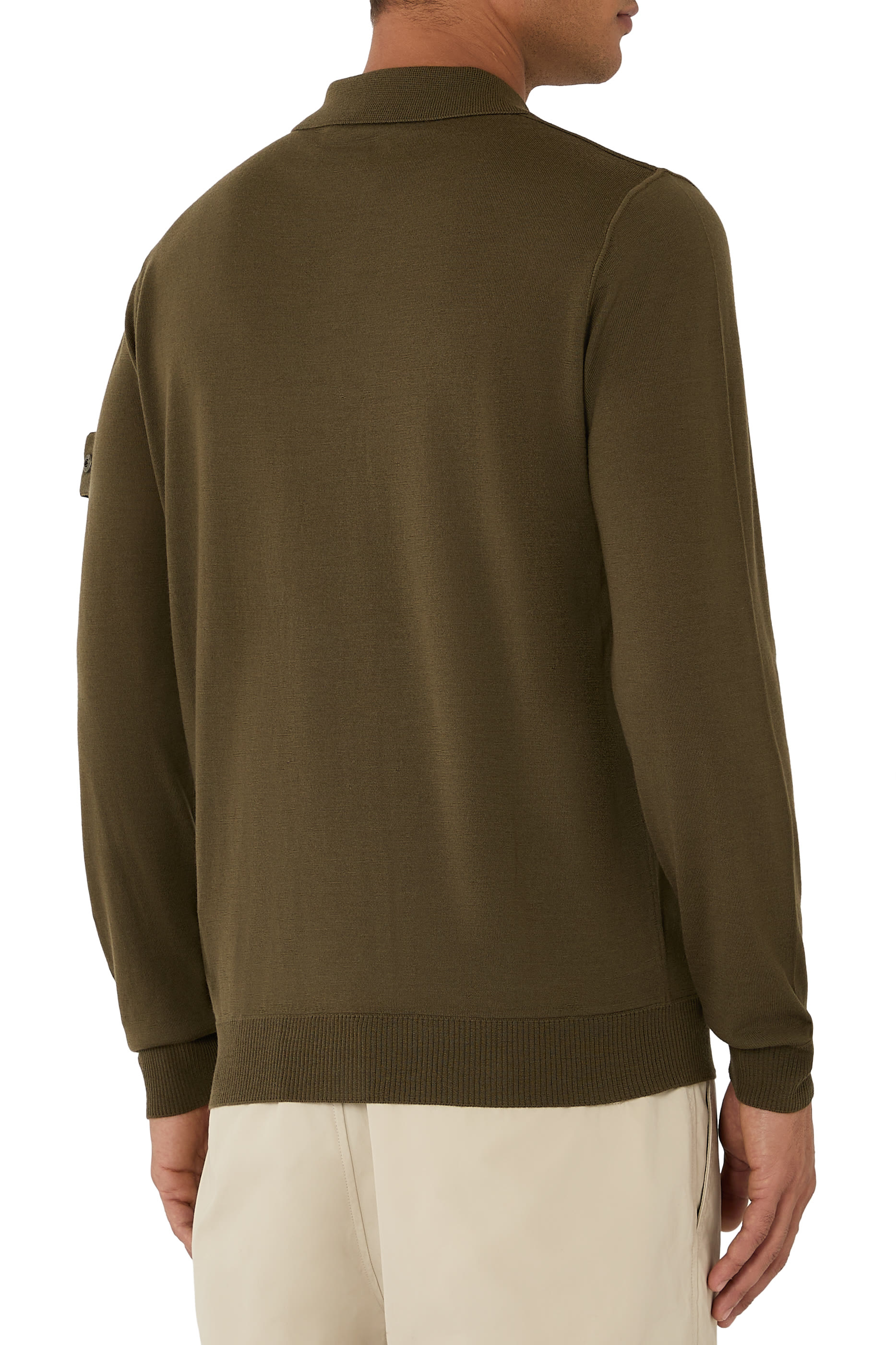  Long-Sleeve Polo Shirt 