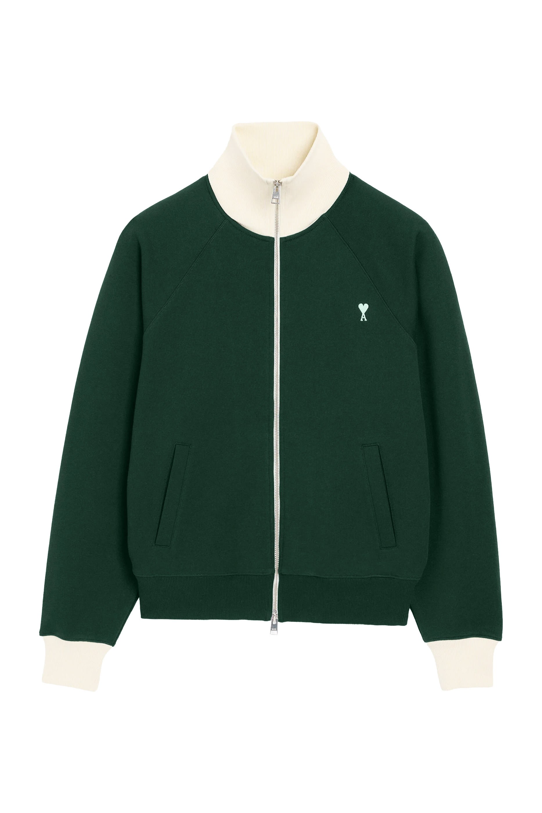 Zipped Sweatshirt with Ami de Coeur