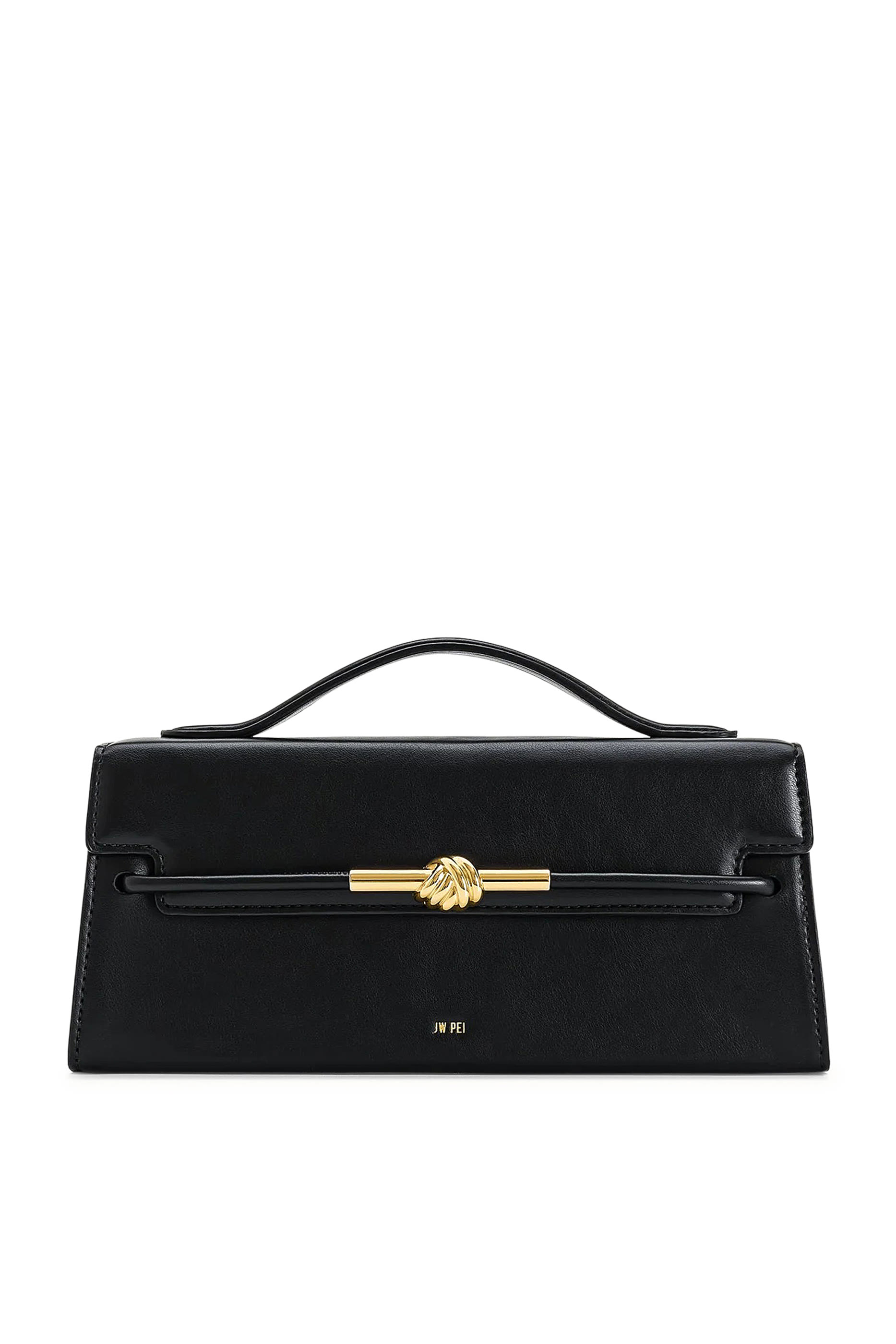  Lena Metal Rope Knot Top Handle Bag