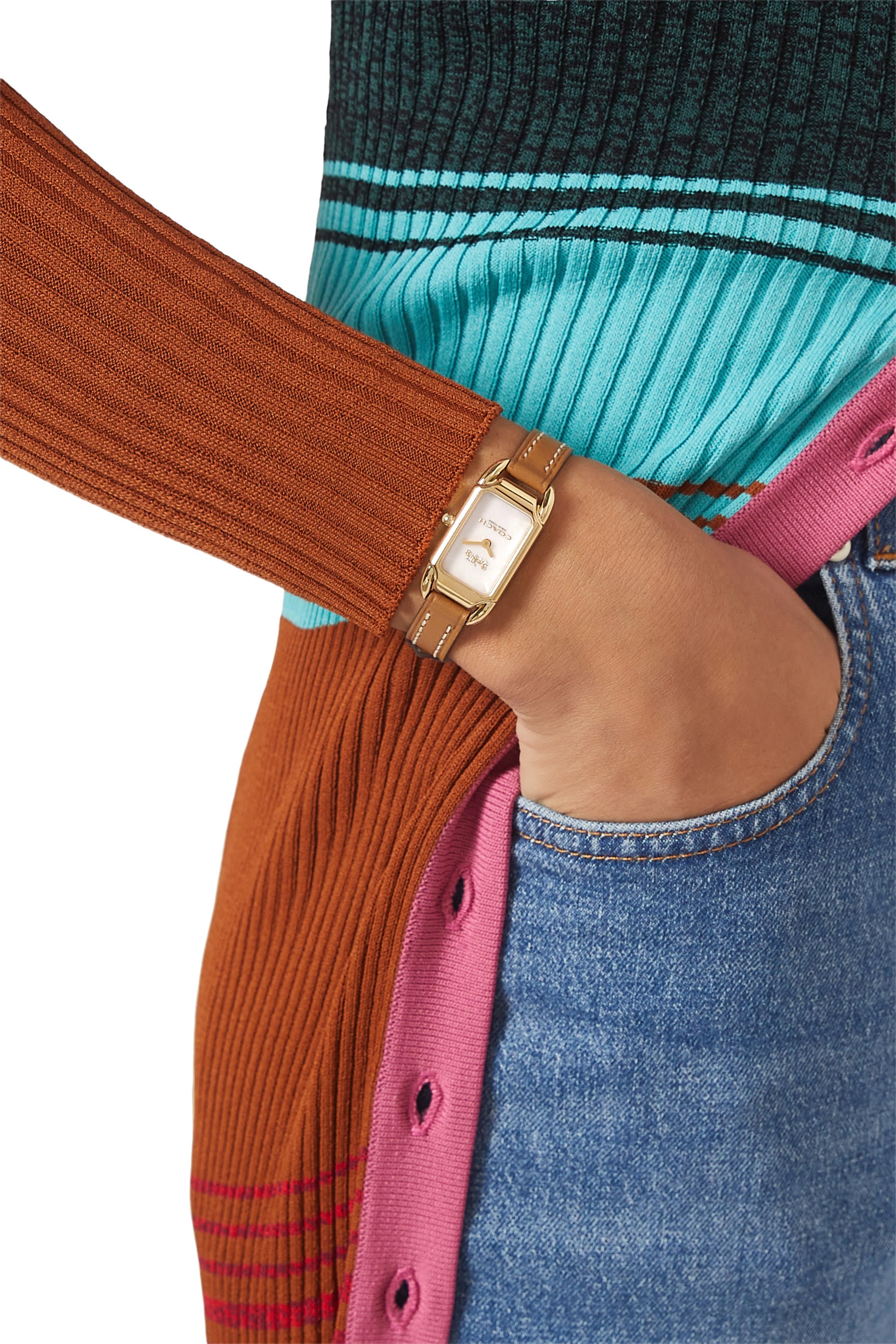 Cadie Leather Watch
