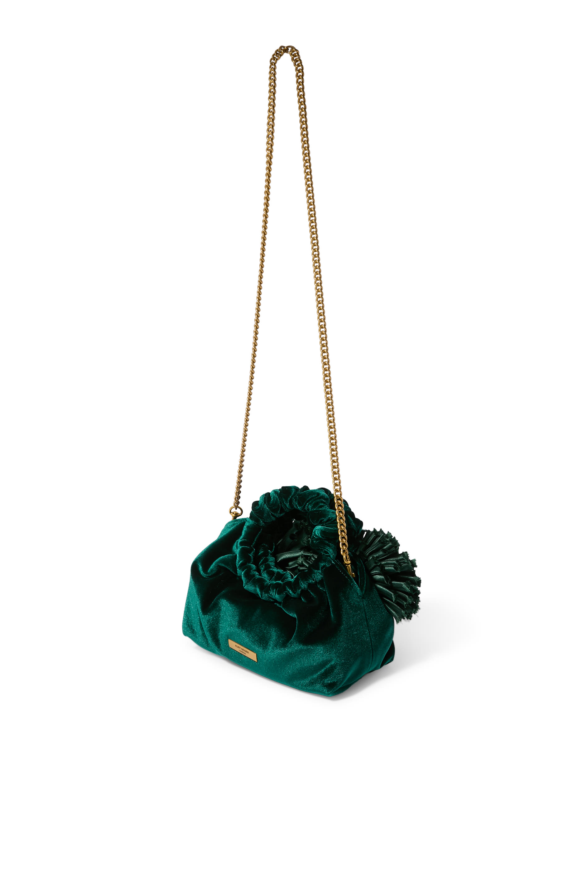 Mini Velvet Pom Tote