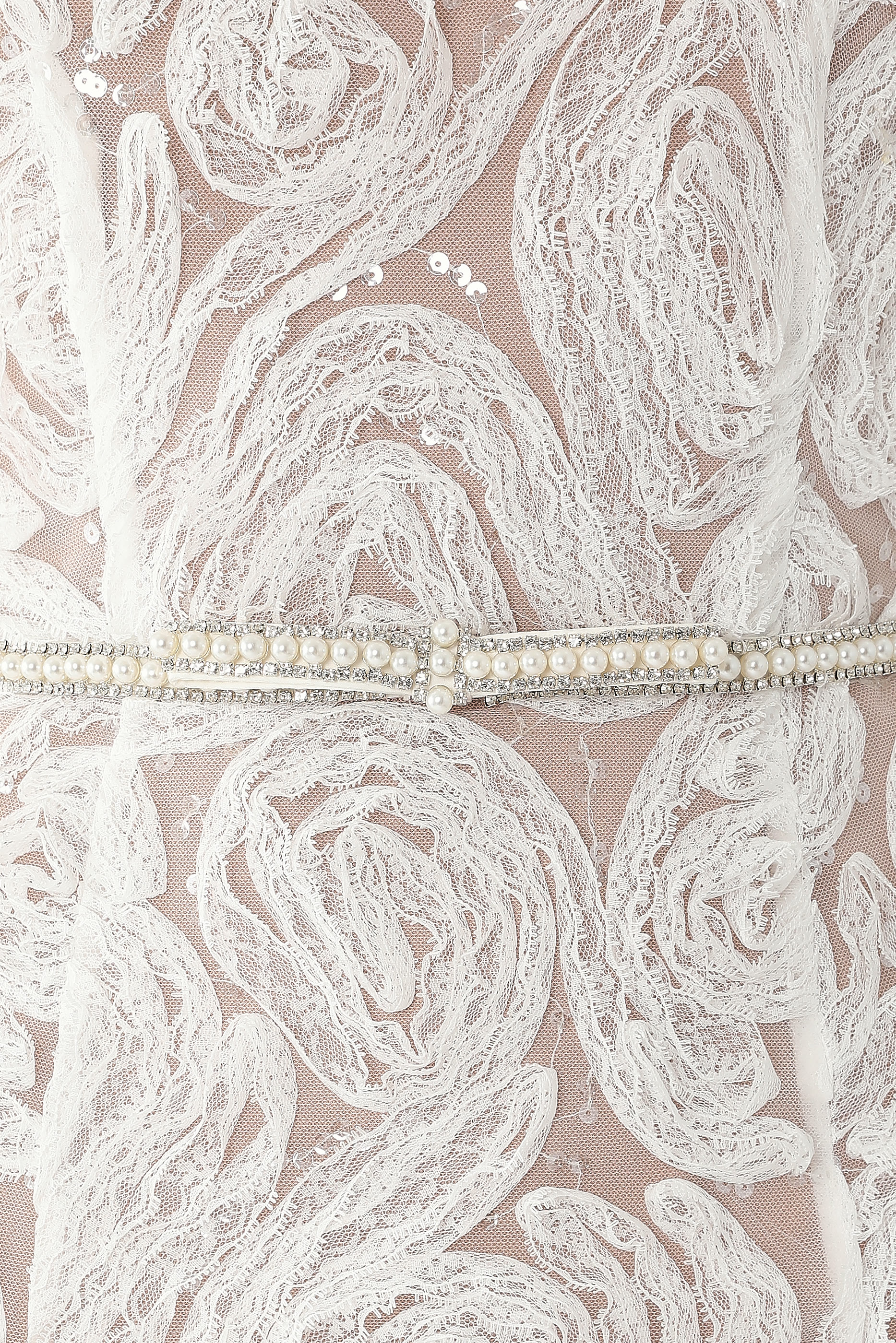 Tulle Lace Midi Dress
