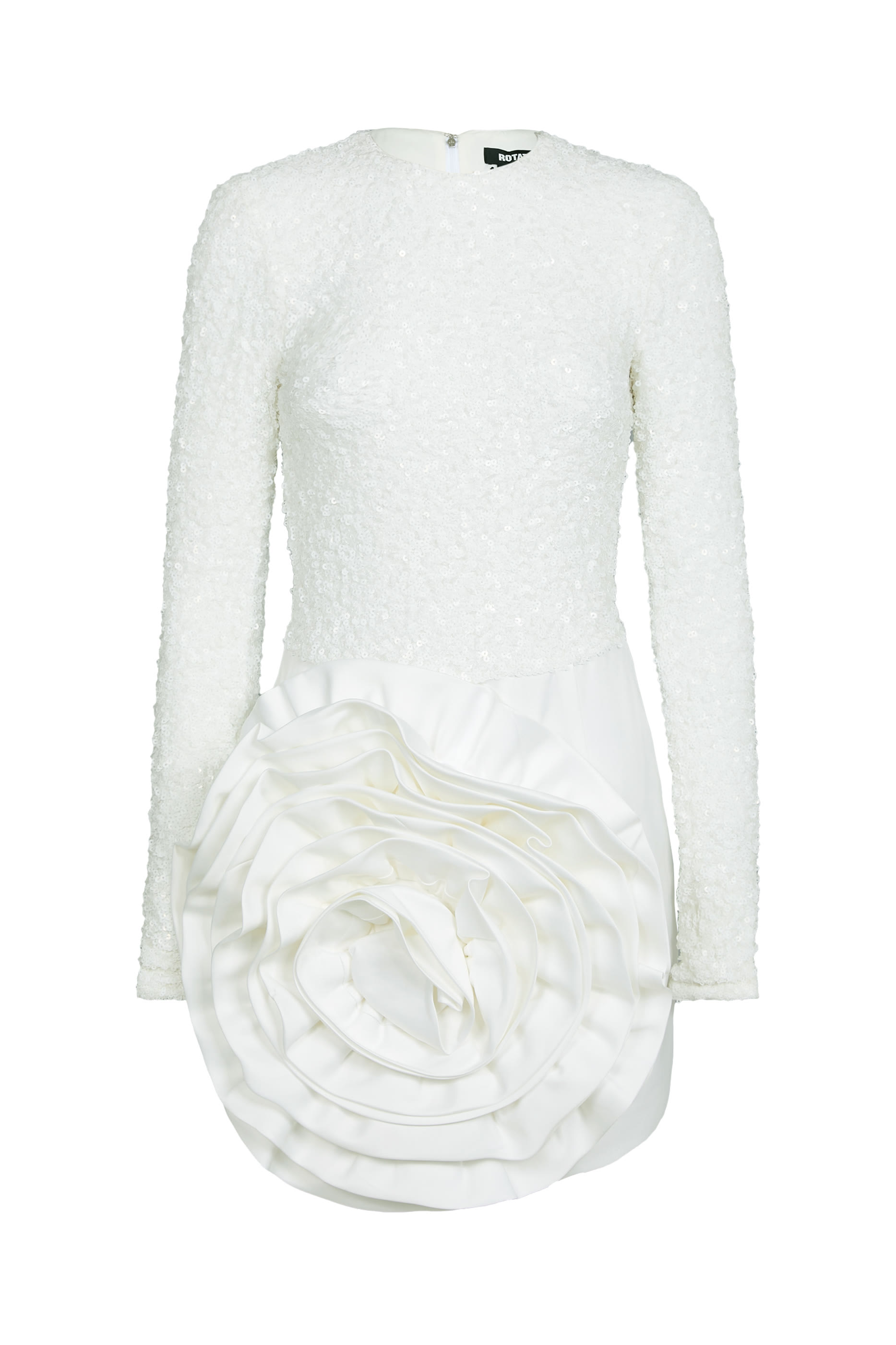 Sequins Flower Mini Dress