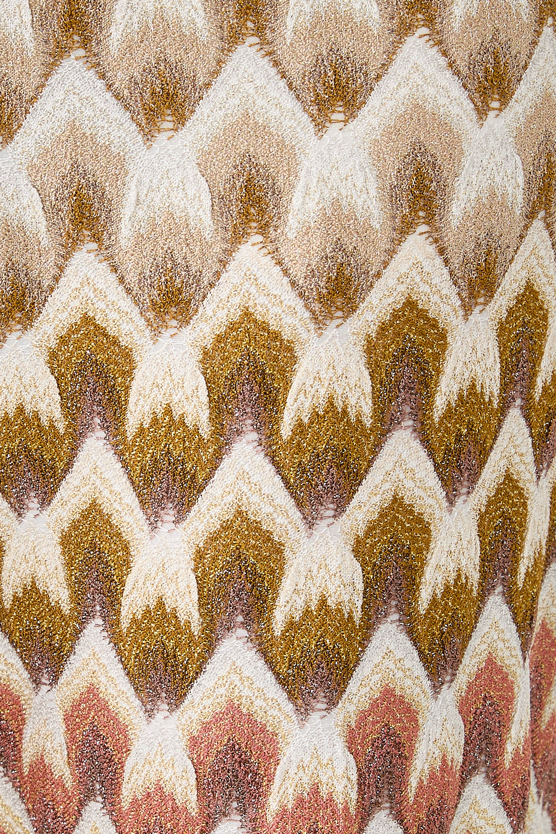 Laced Raschel Straight Leg Pants 