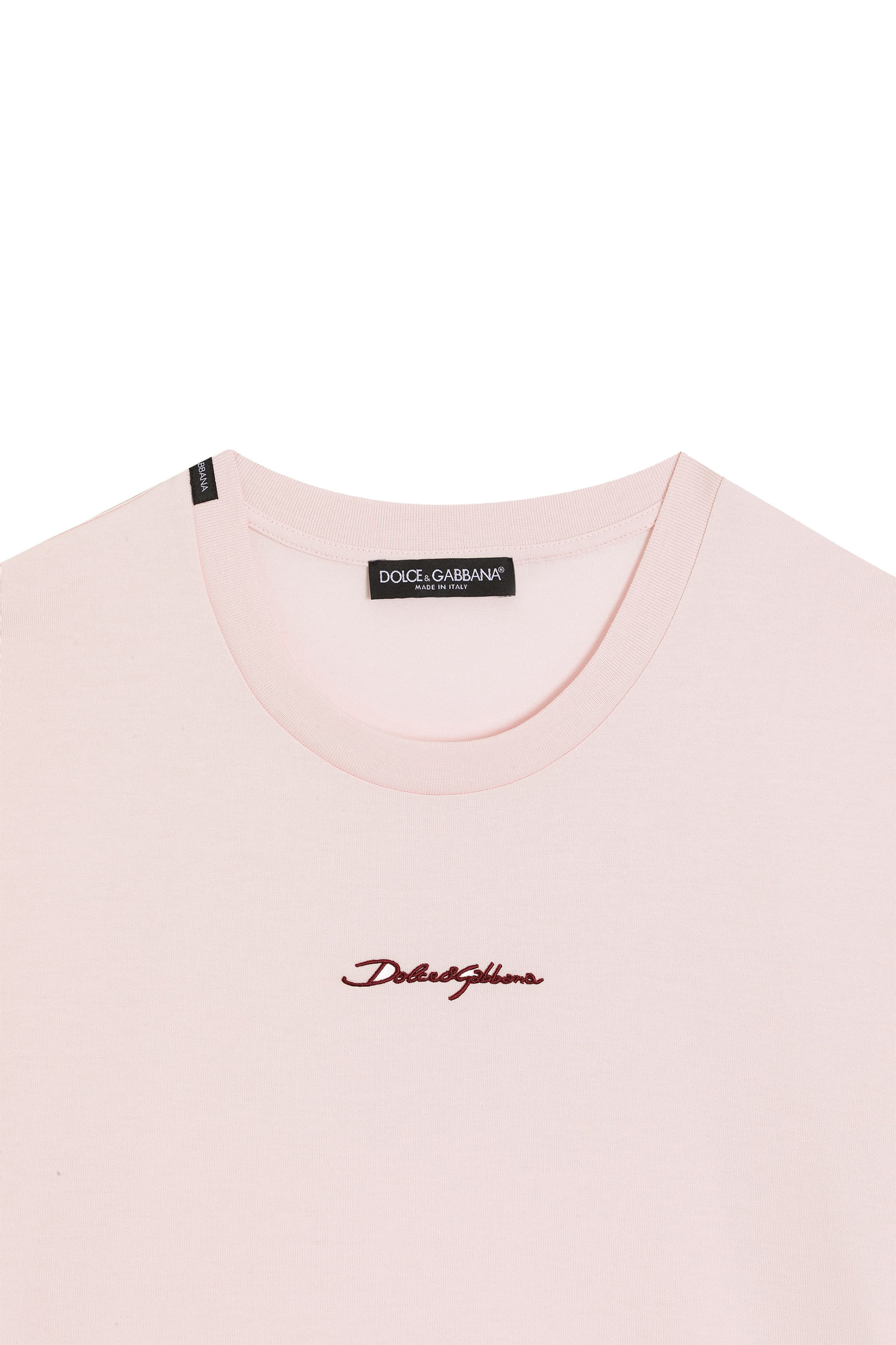 Embroidered Cotton T-Shirt