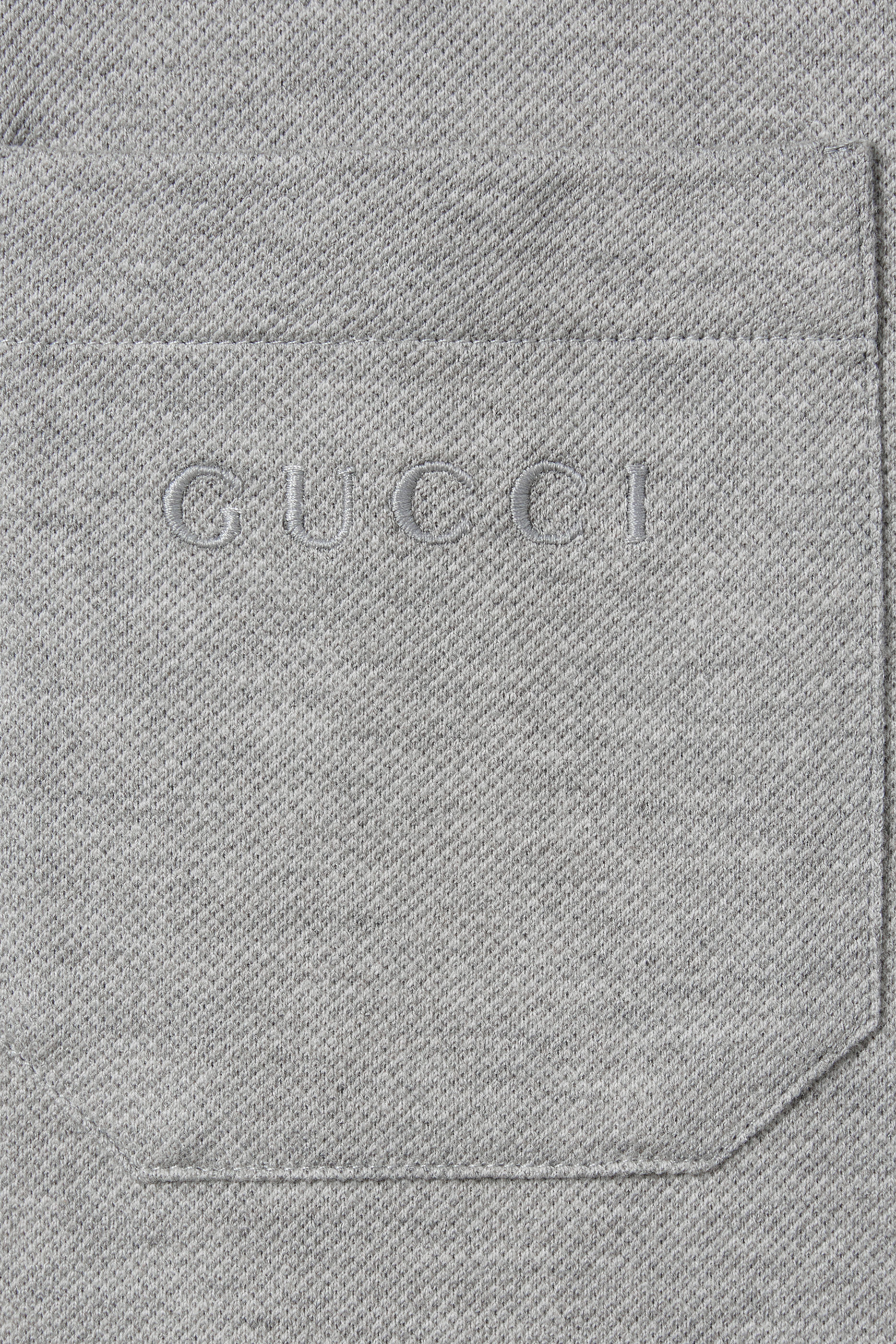 Cotton Piqu&eacute; Polo Shirt with Embroidery 