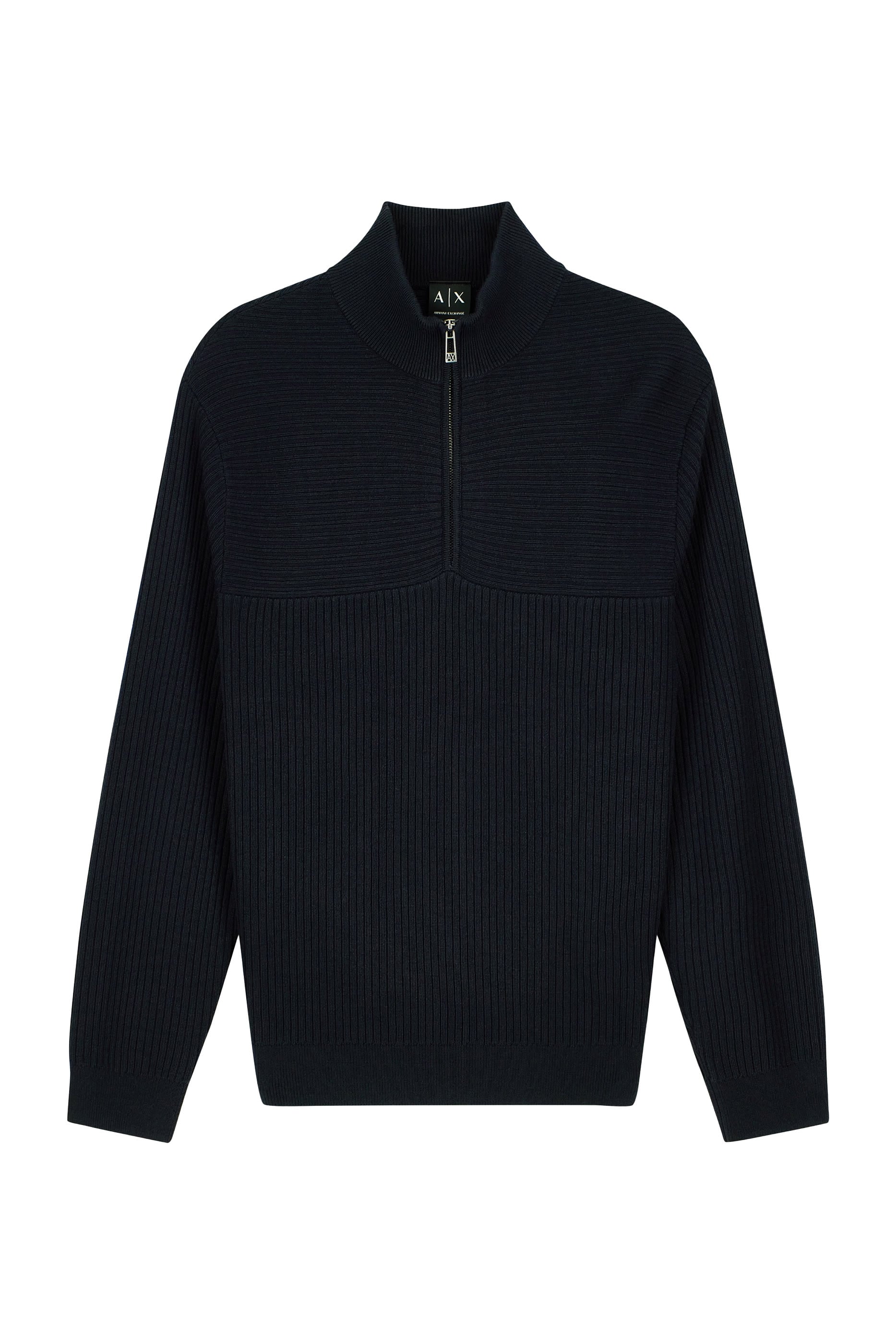 Rib-Knit Pullover