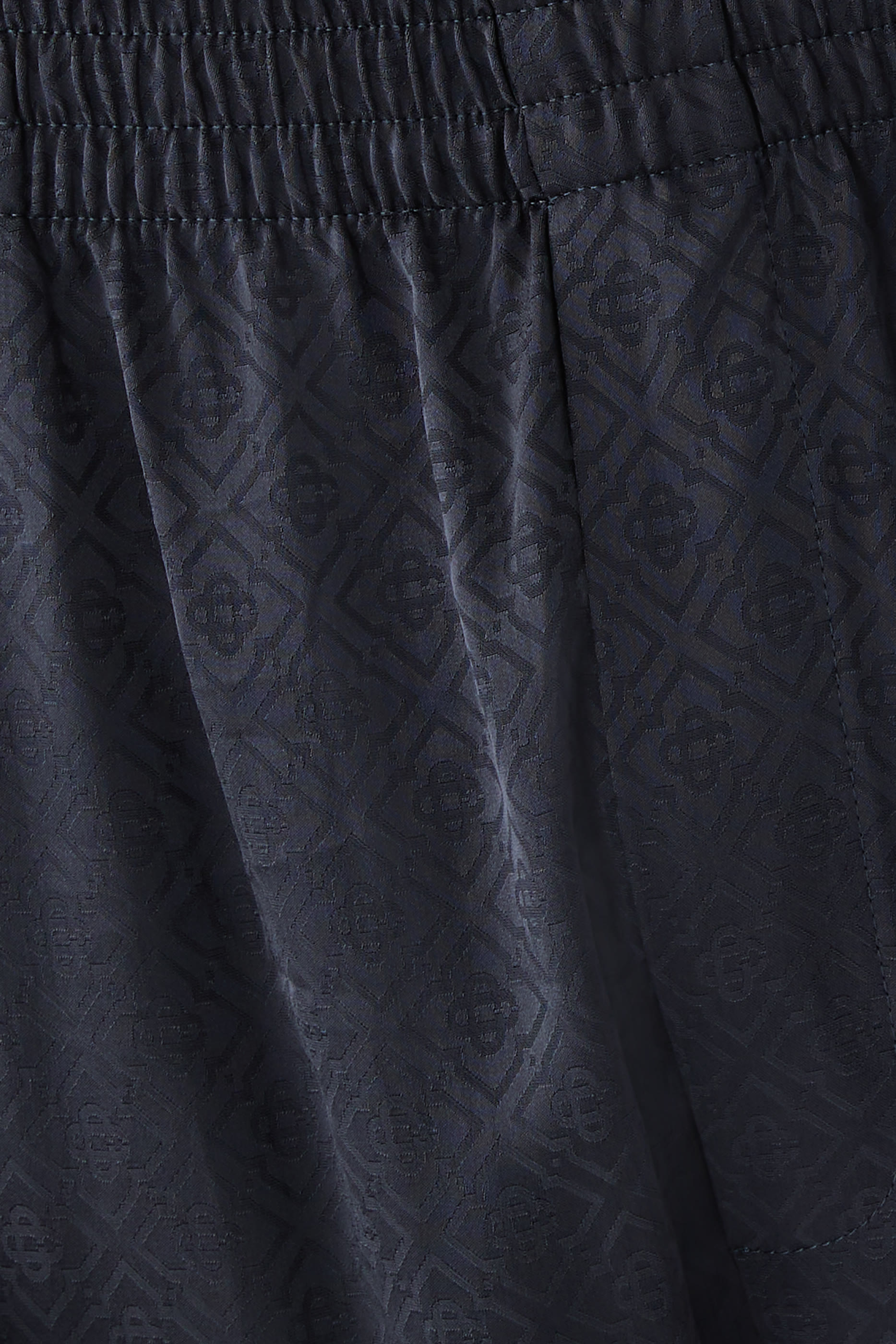 Monogram Silk Trousers