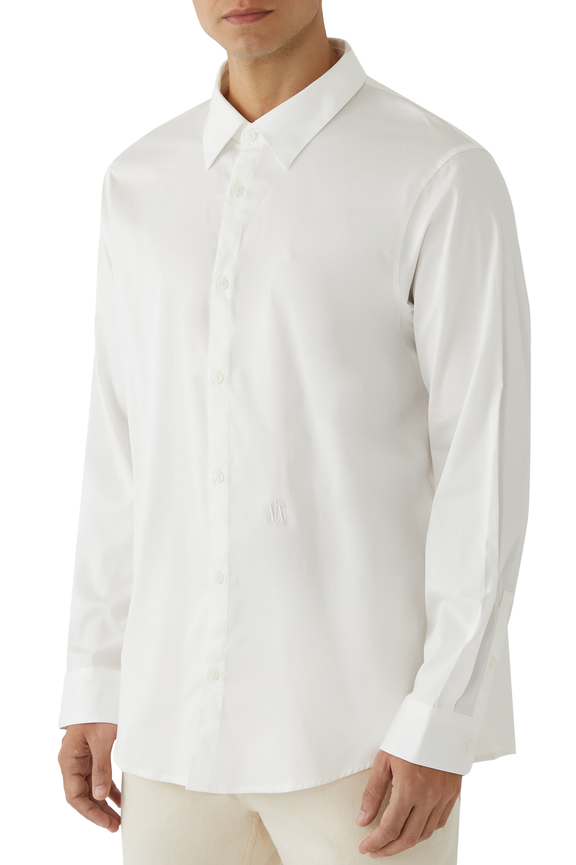 ASV Regular Fit Stretch Cotton Jersey Shirt