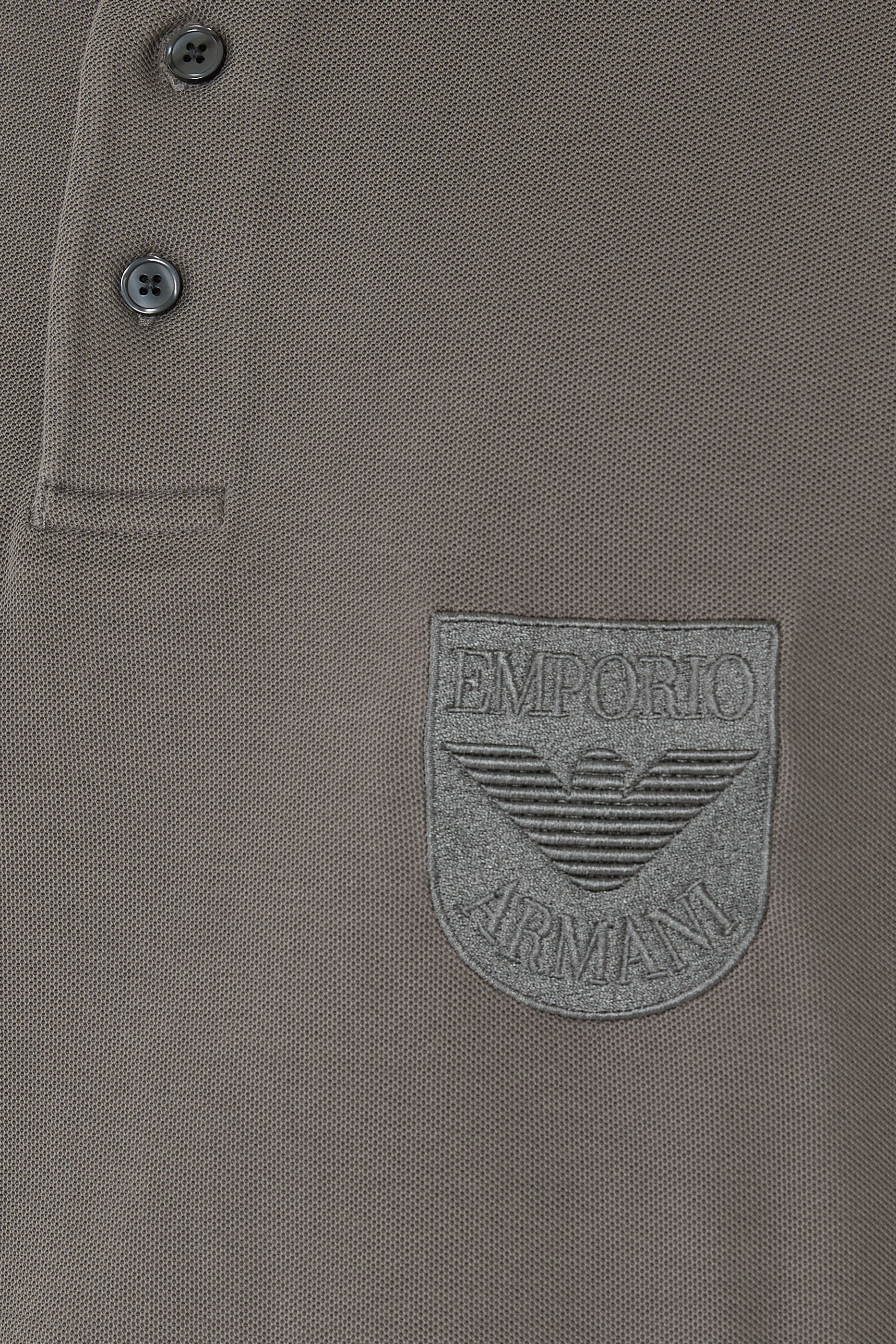Eagle Patch Piqu&eacute; Jersey Polo Shirt