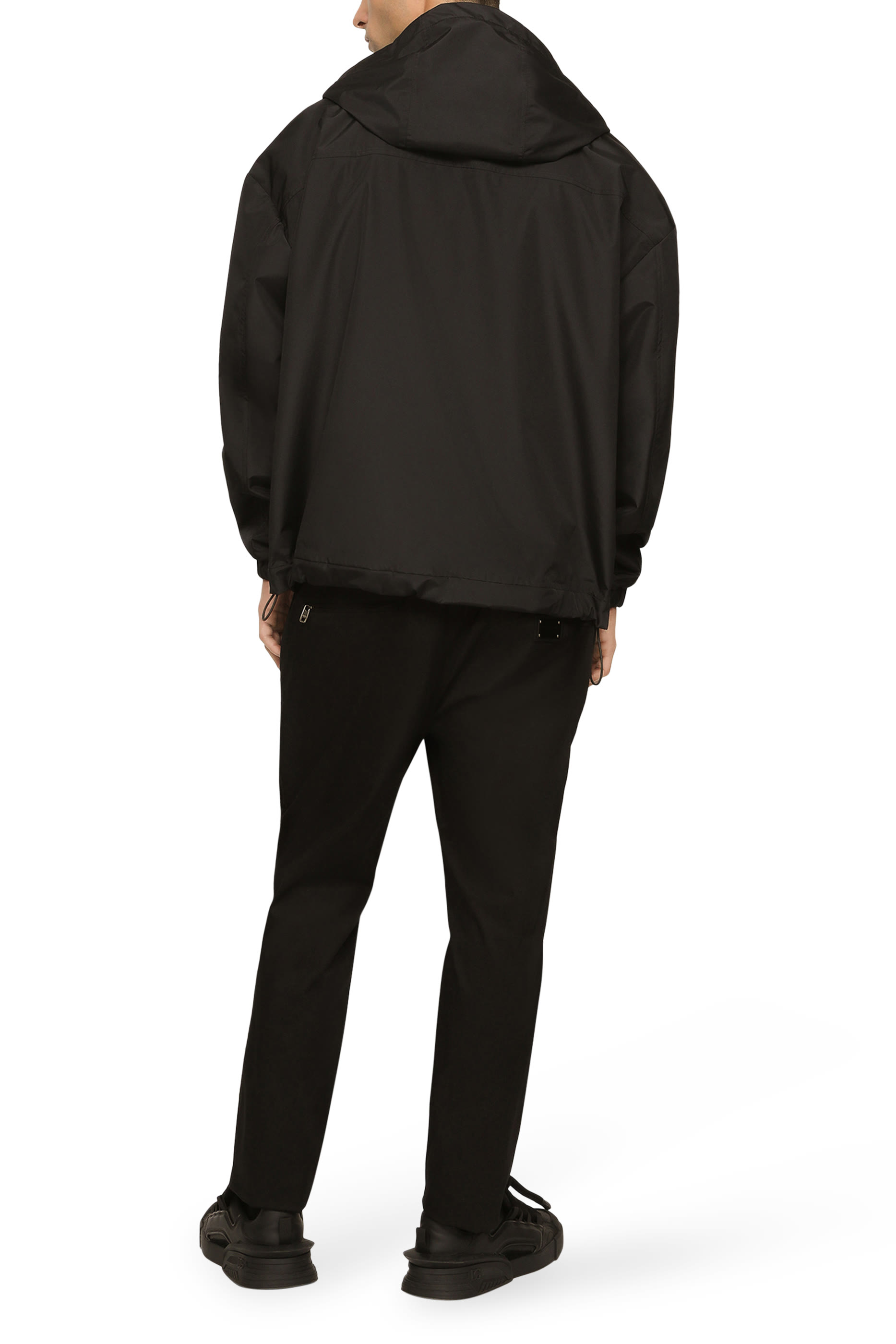 Logo Tag Hooded Jacket
