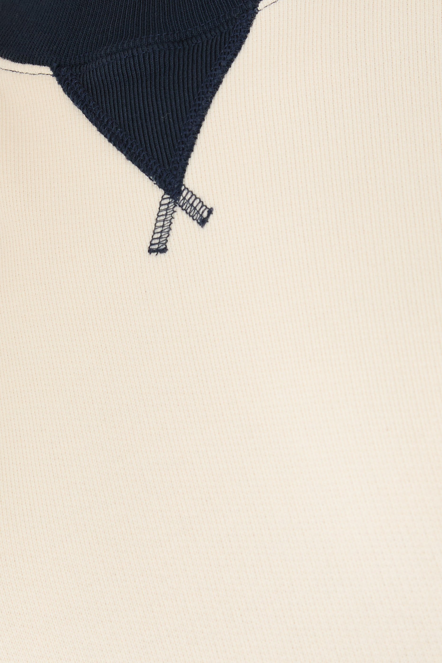 Contrast Collar Sweatshirt 