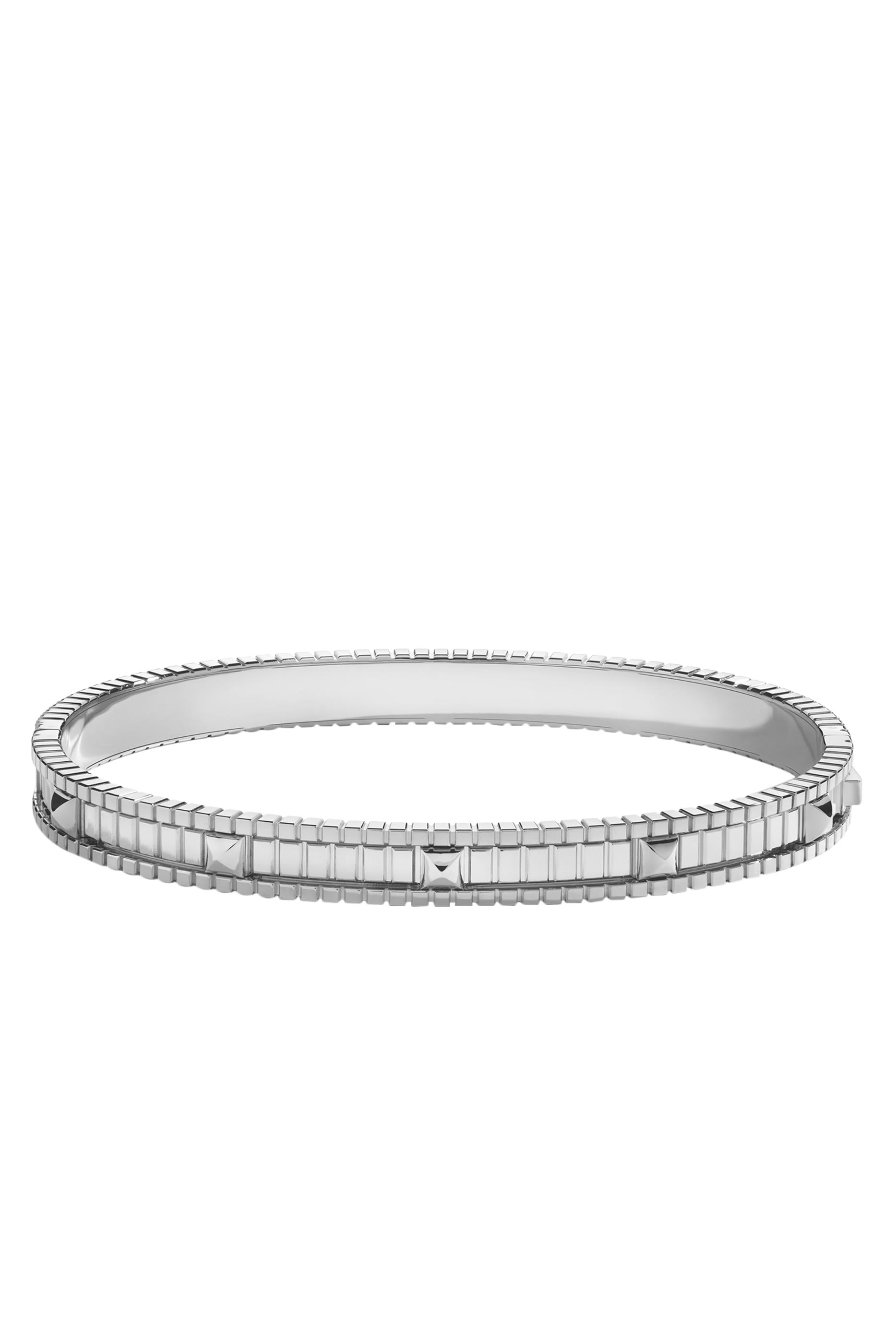 LIFE Diamond Hinged Bangle, 18k White Gold & Gemstones