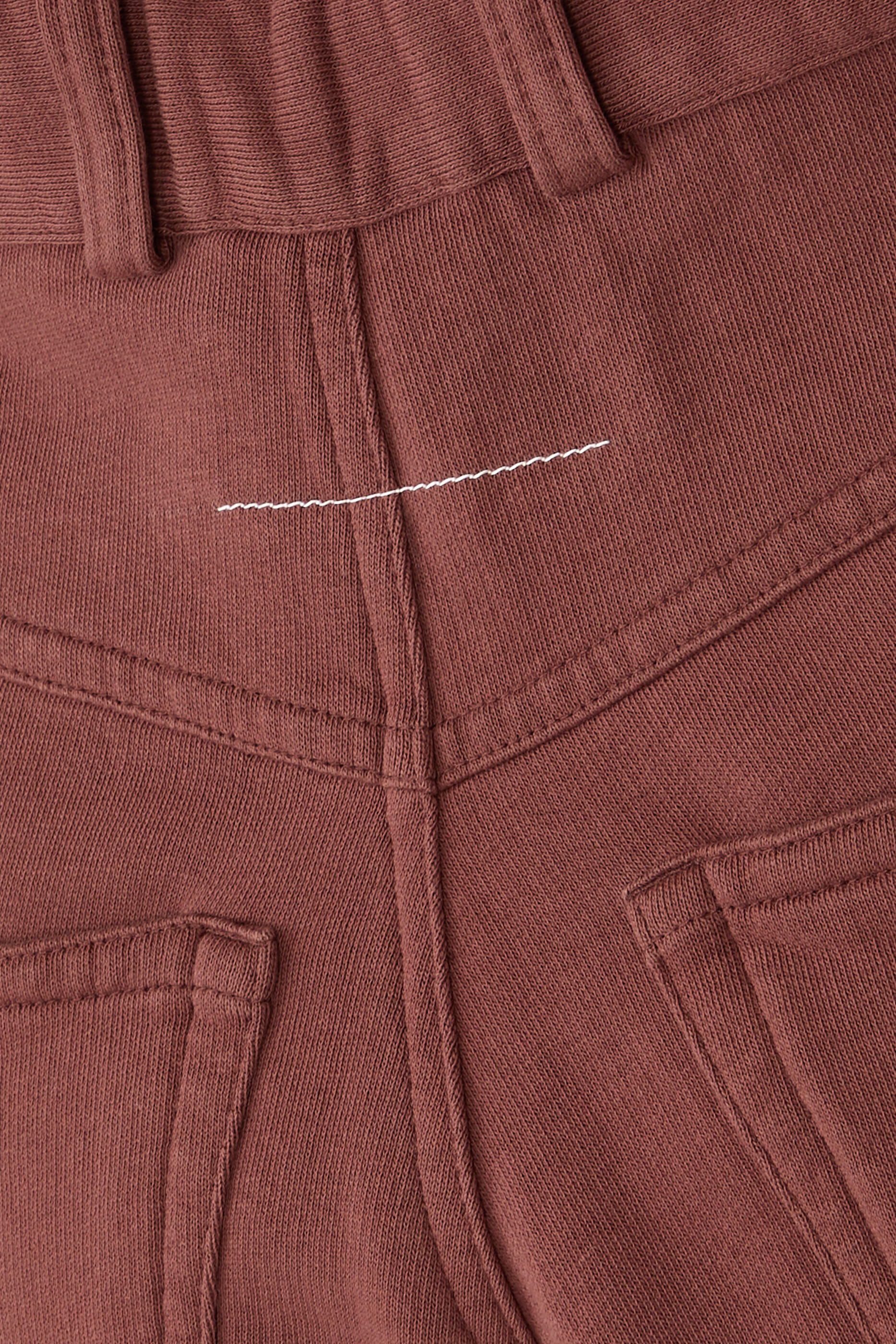 Raw-Edge Legs Trousers