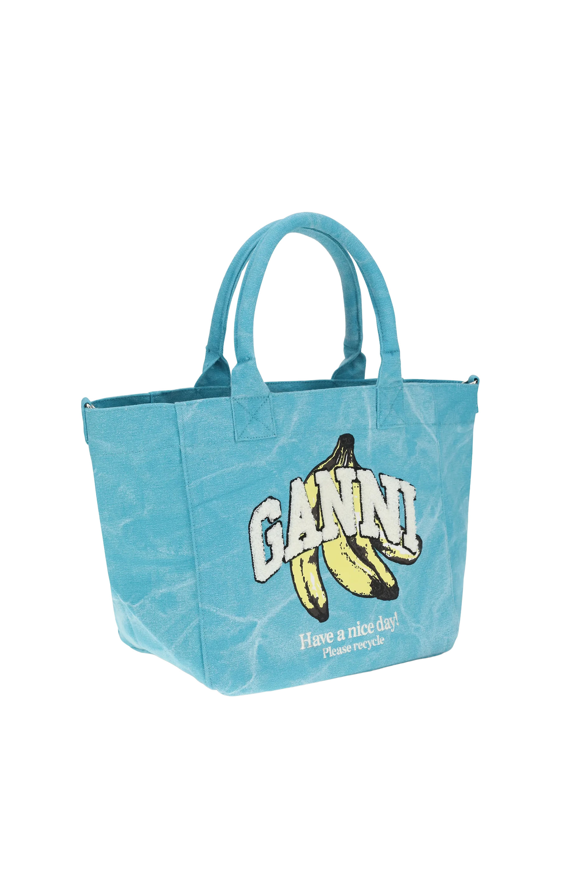 Logo Banana Print Tote Bag