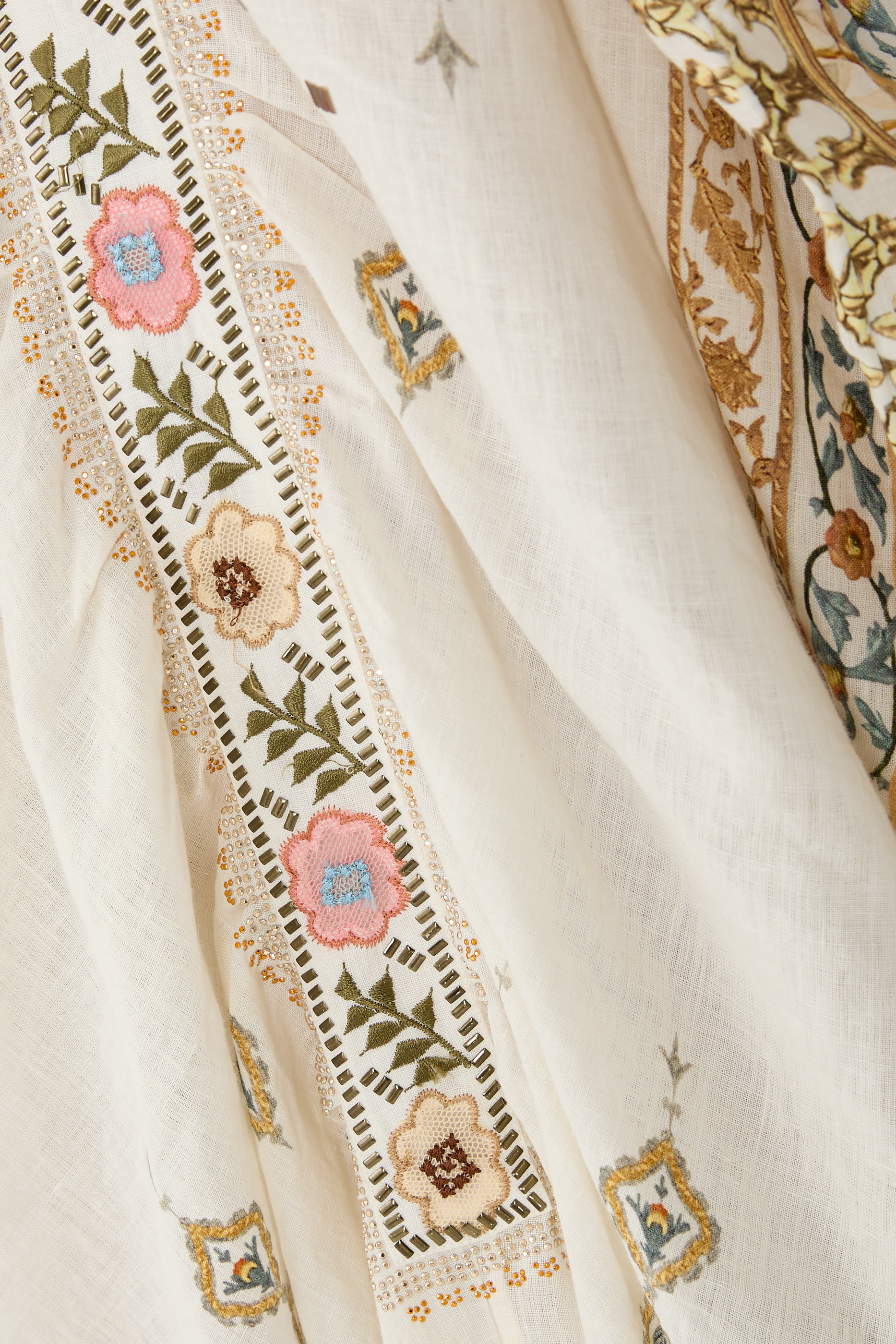  Ottoman Dynasty Kaftan with Front Tab Detail