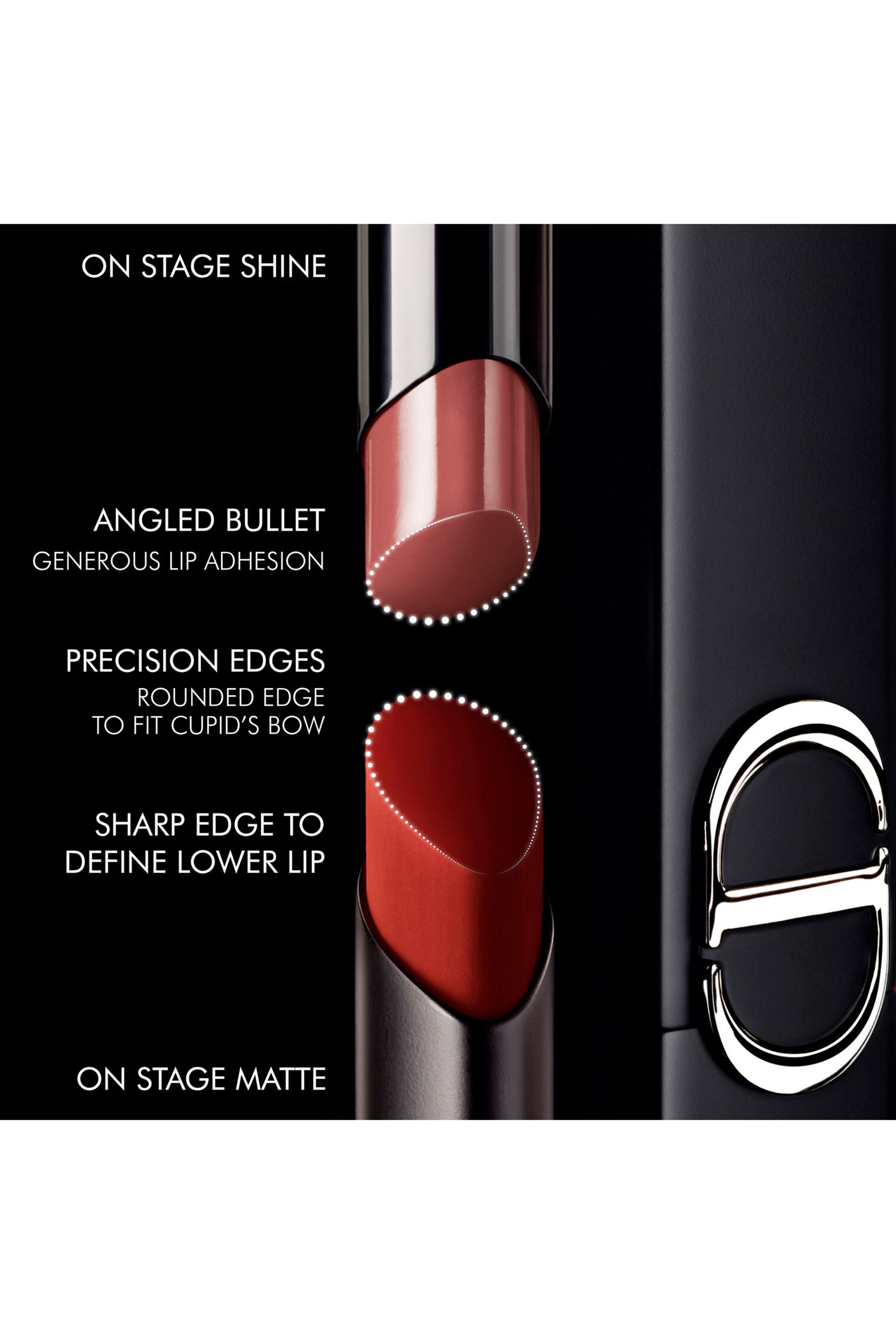 Rouge Dior On Stage Longwear Matte Finish Lipstick
