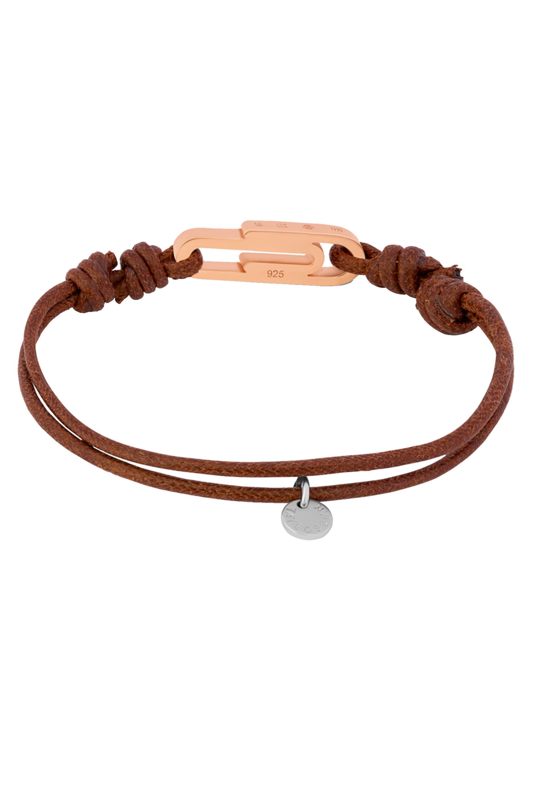 Macrame Paper Clip Bracelet