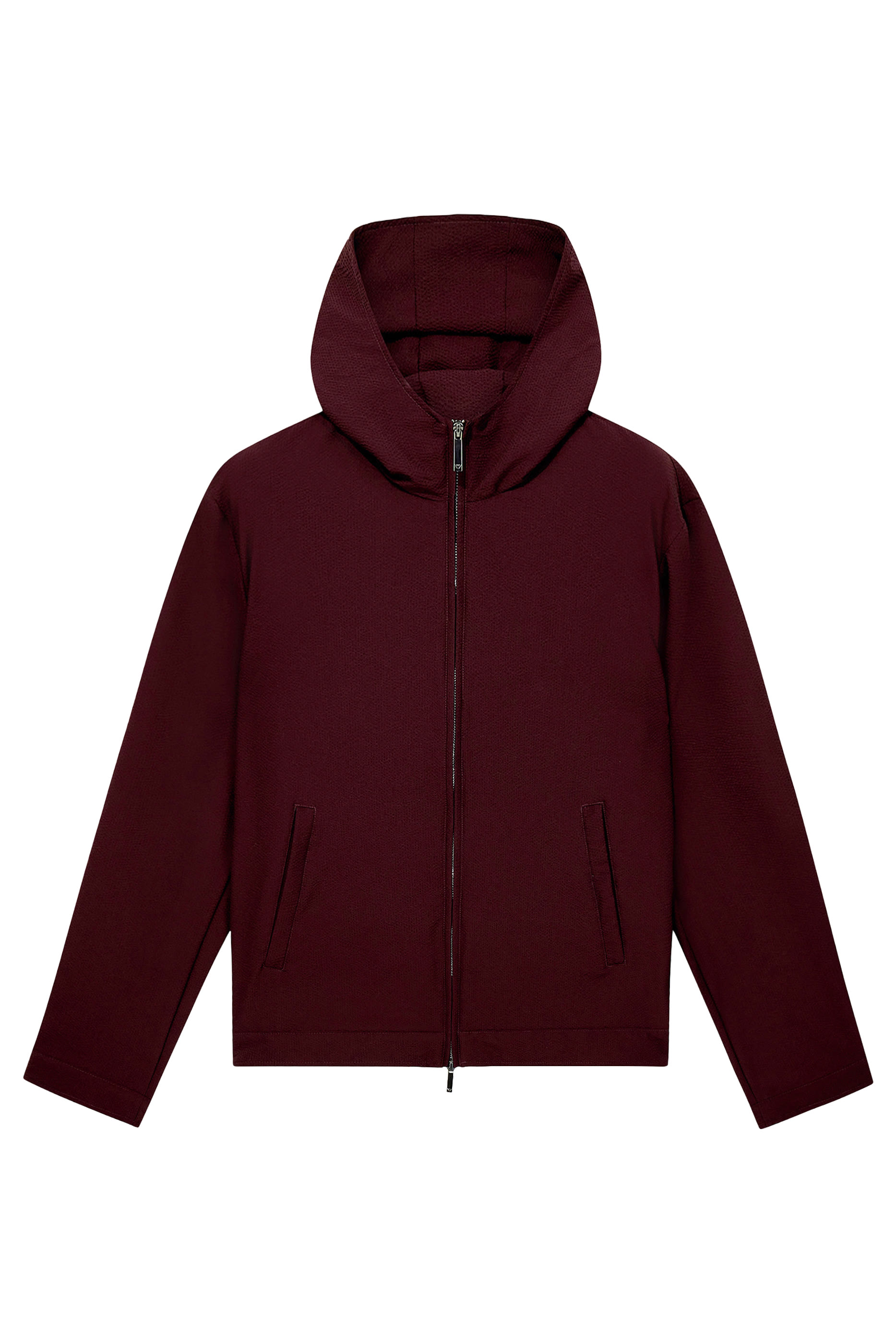 Down and Feather Padding Blouson Jacket