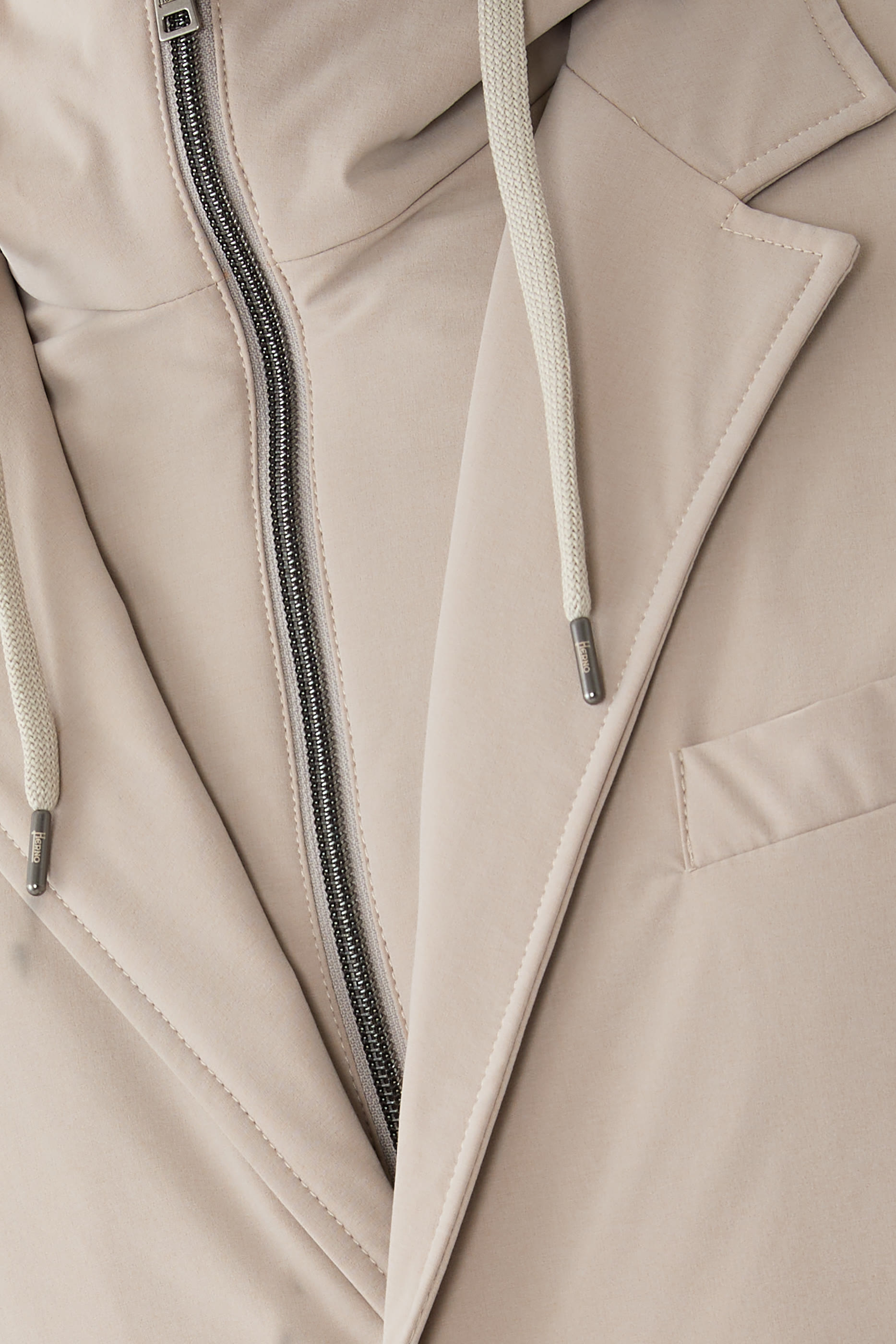 Nylon Blazer Jacket 