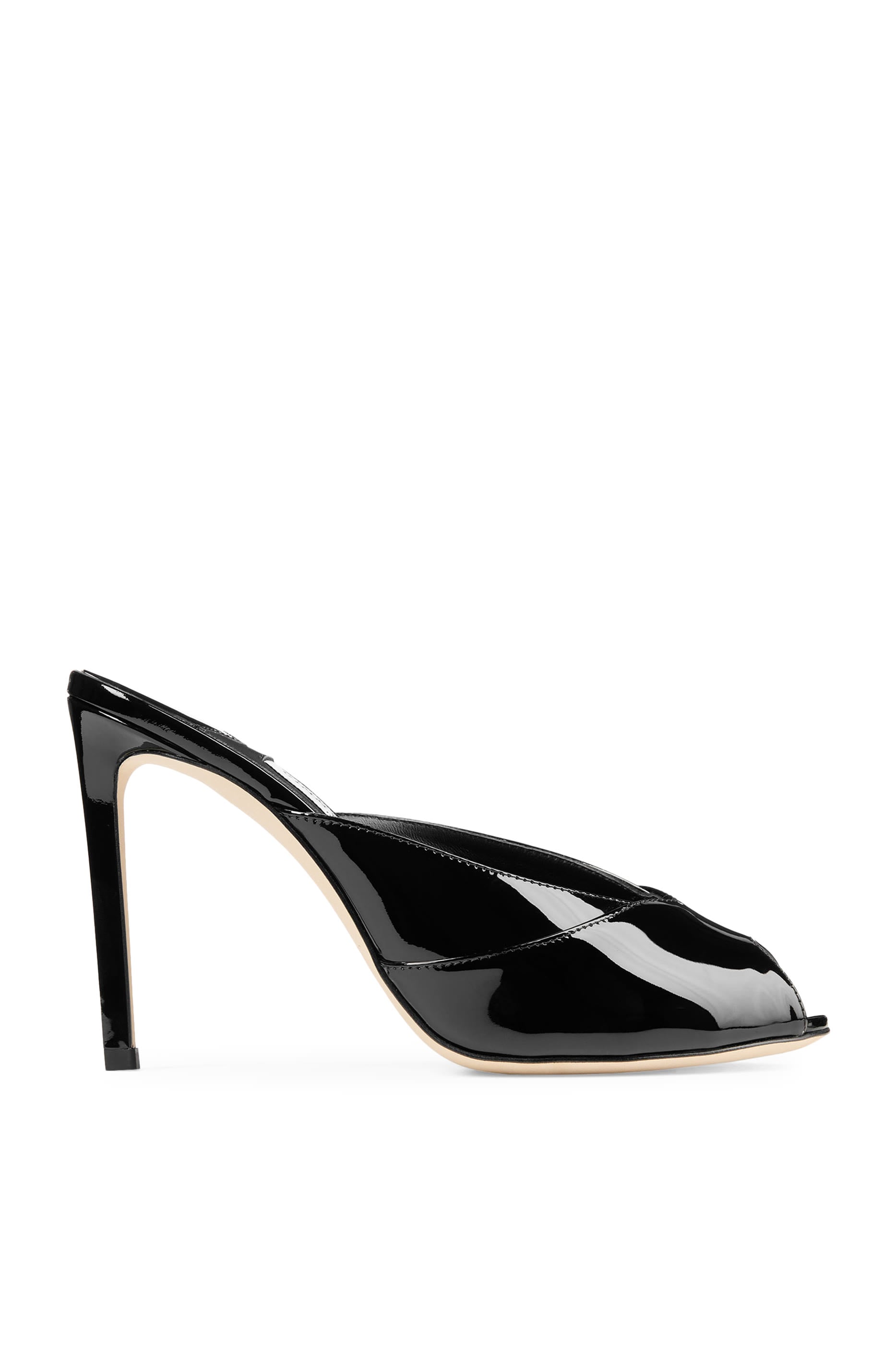 Brigitte 100 Patent Leather Mules
