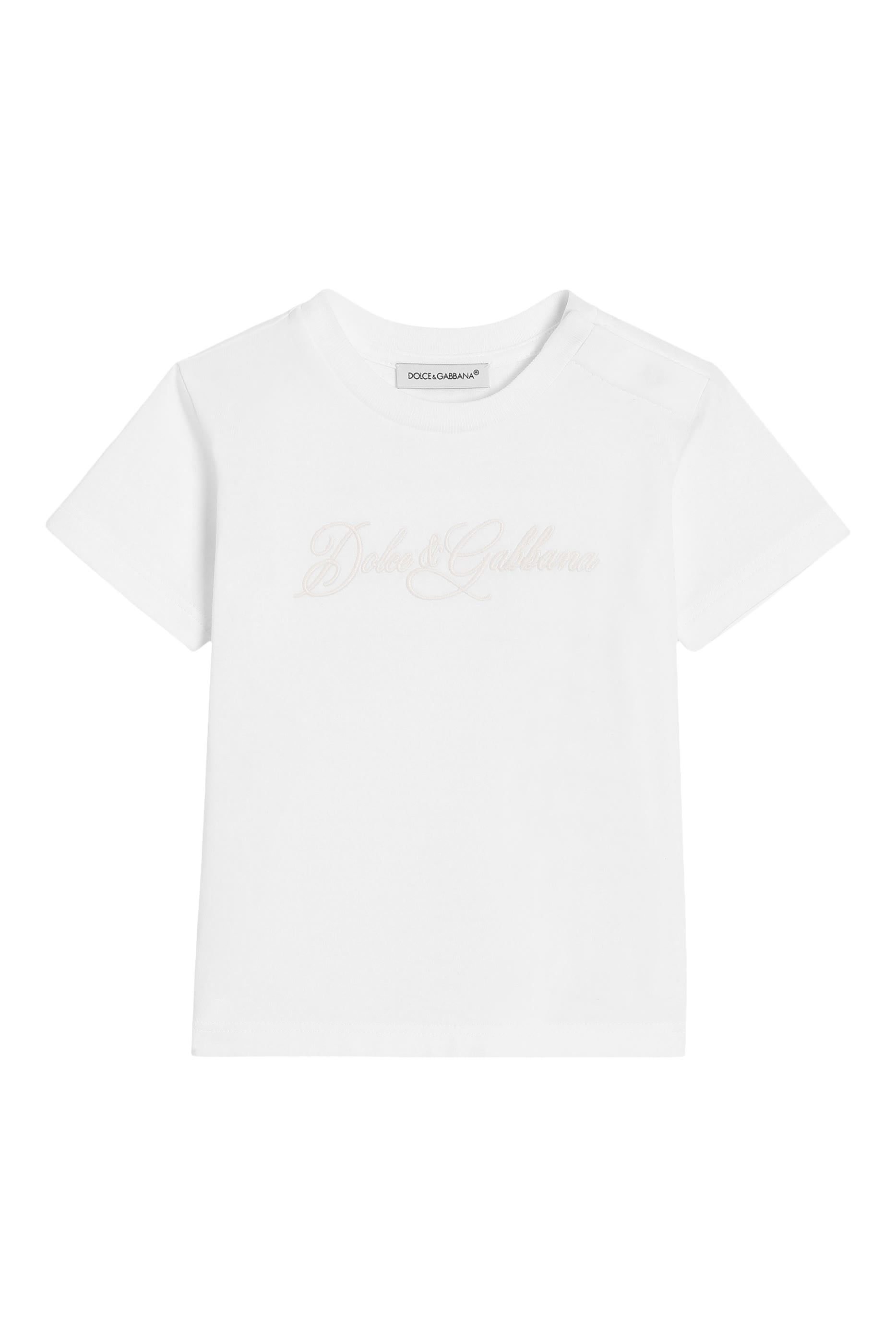 Kids Logo Embroidered T-Shirt