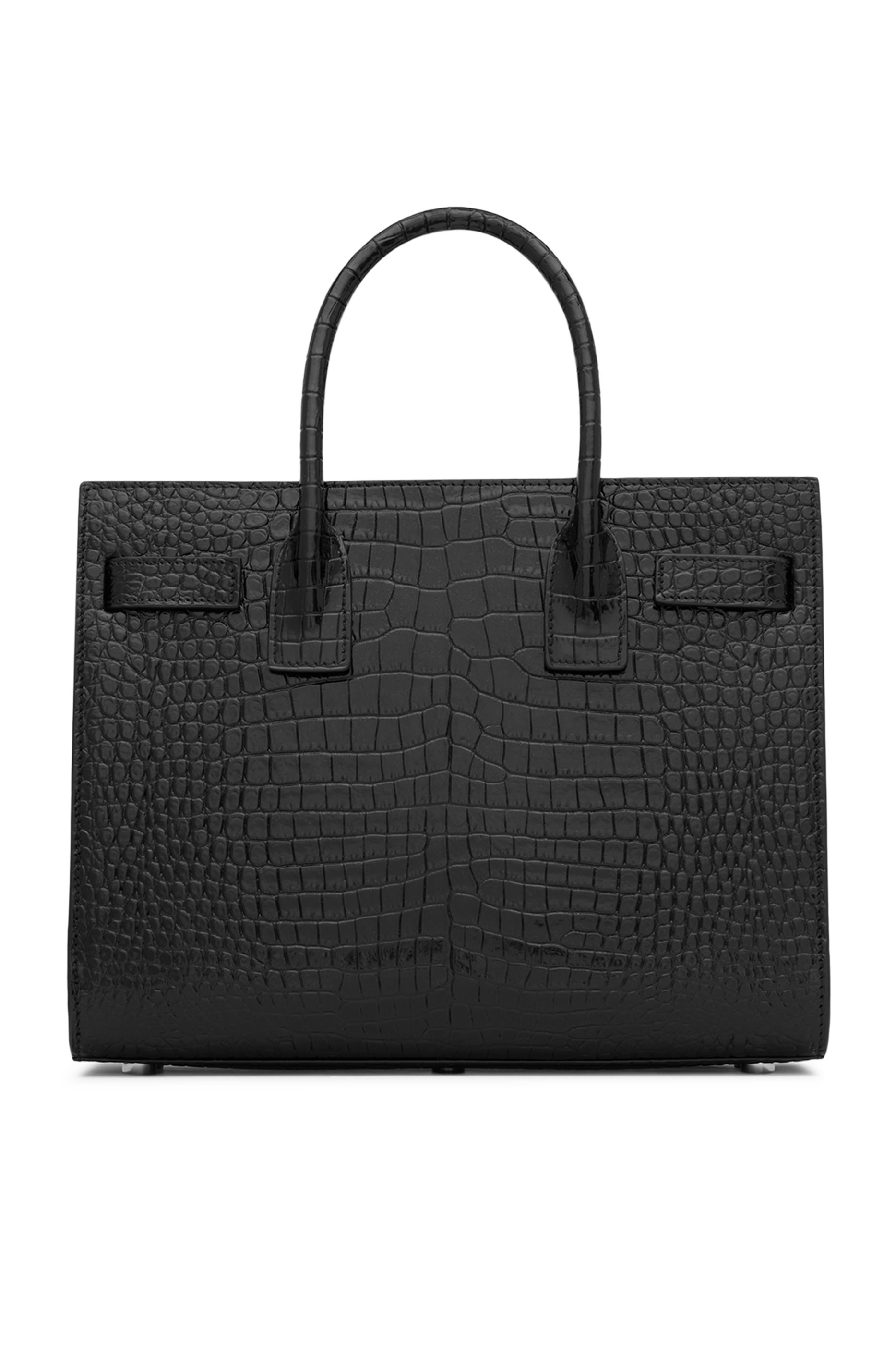 Sac de Jour Baby Bag in Crocodile Embossed Leather