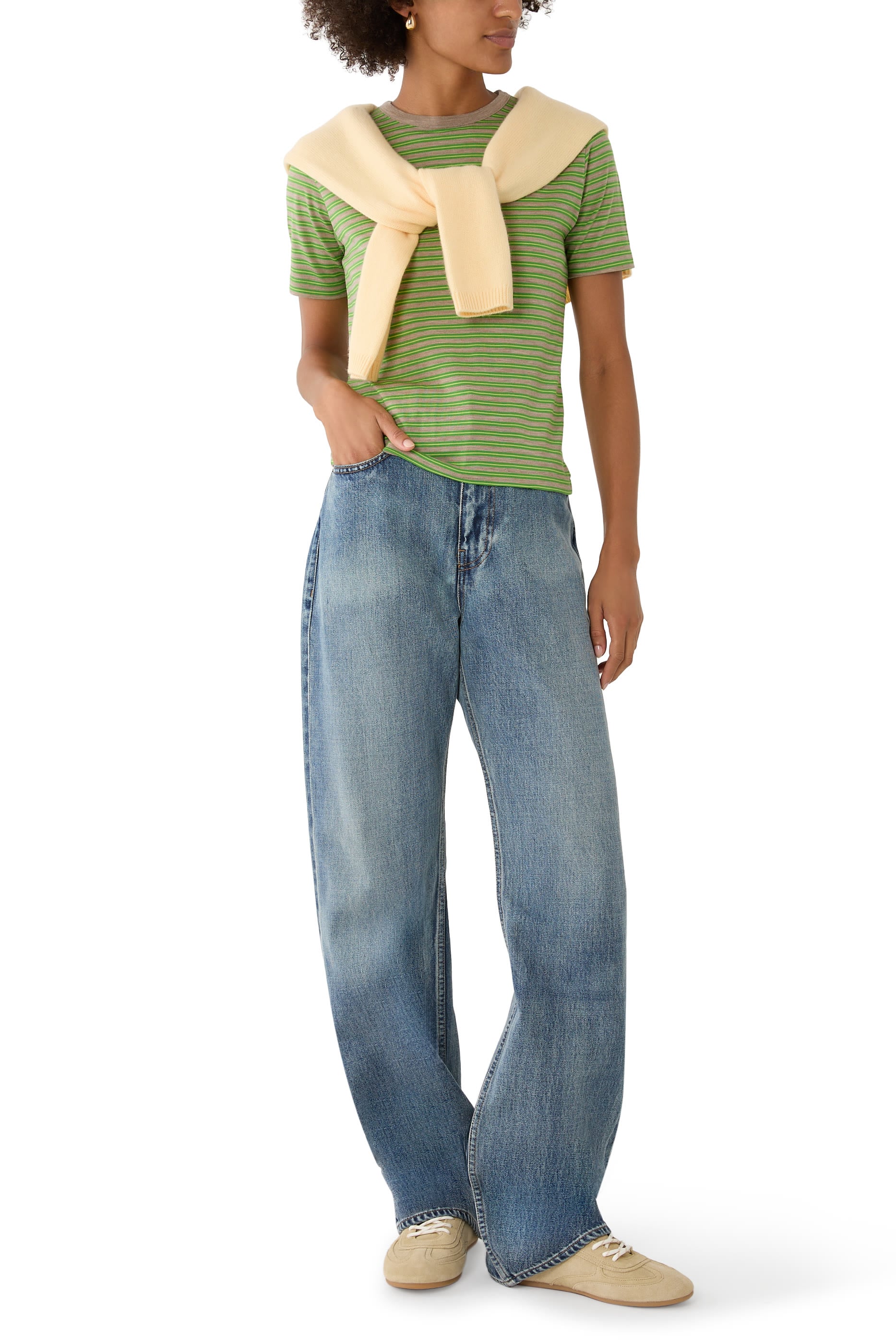 Stripe Jersey T-Shirt