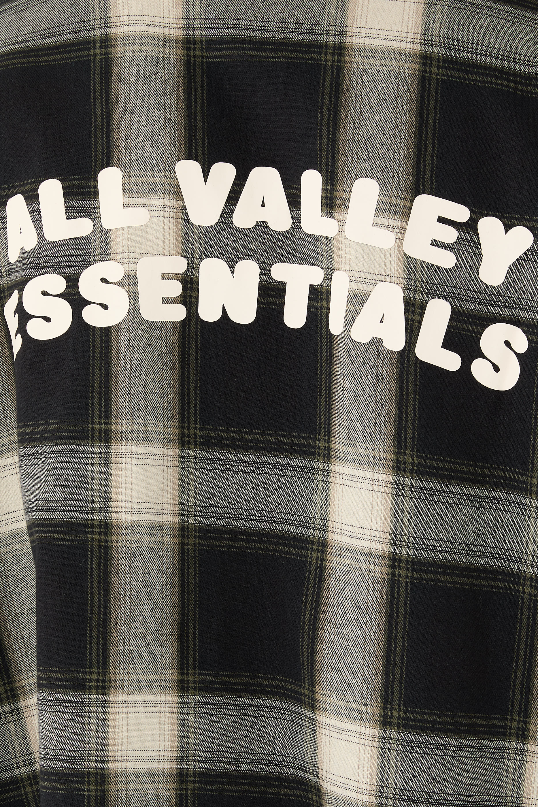Plaid Flannel Button-Up Shirt