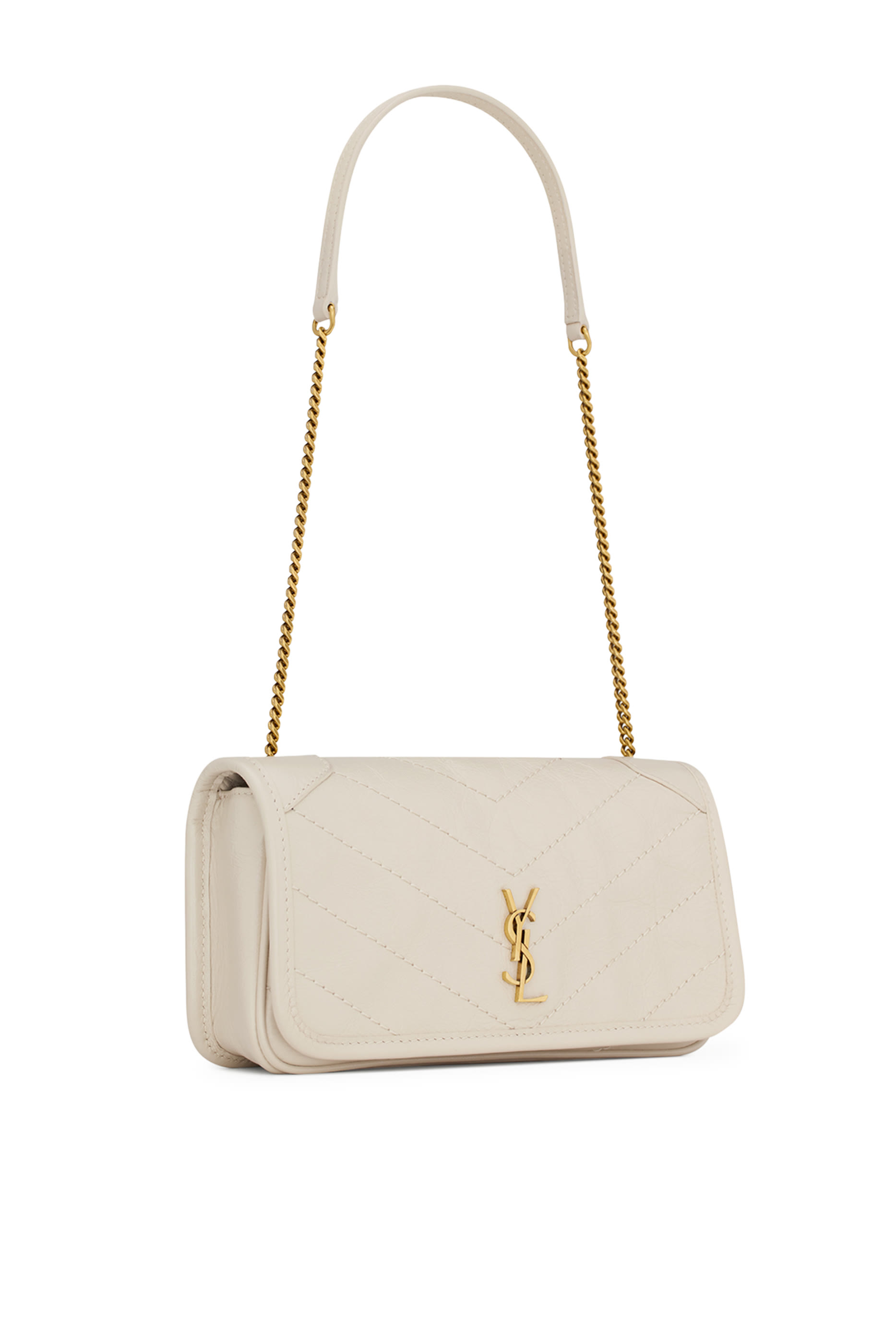Niki Chain Pouch in Vintage Leather