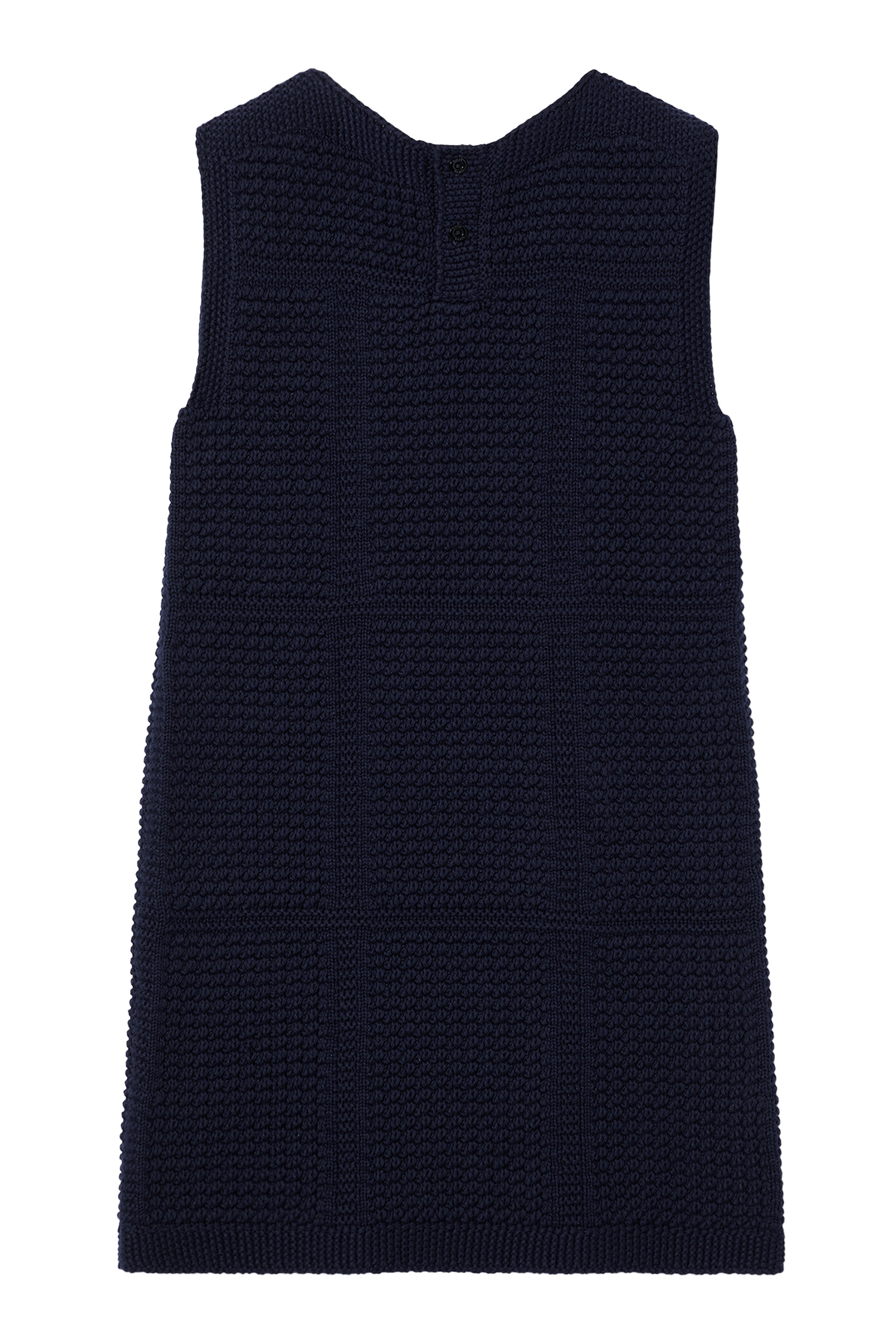 Kids Characters Embroidery Crochet Dress