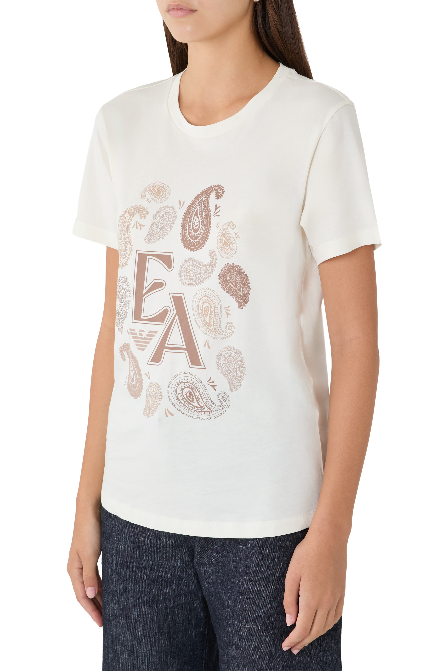 EA Logo Paisley T-Shirt