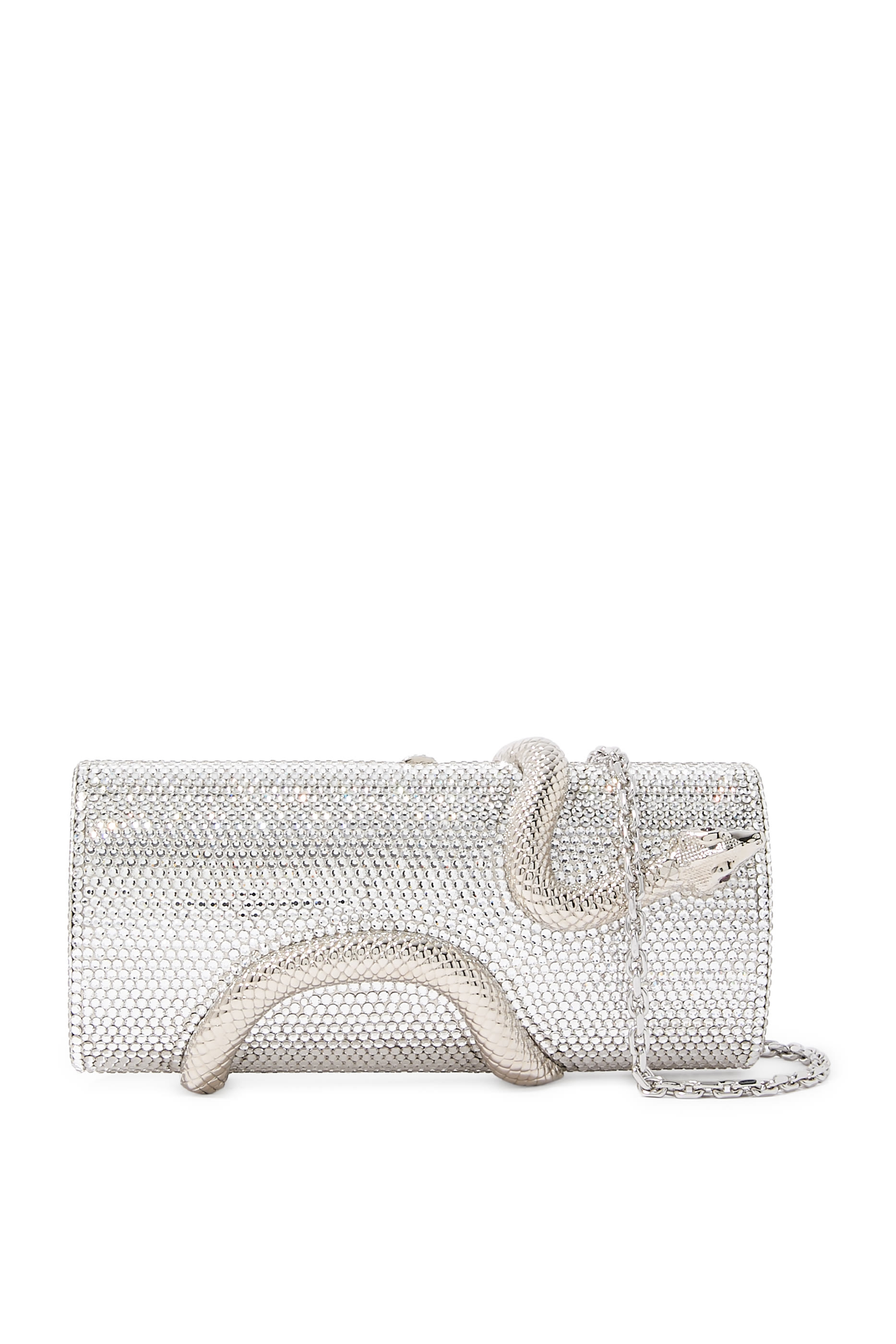  Spiral Snake Crystal Clutch 