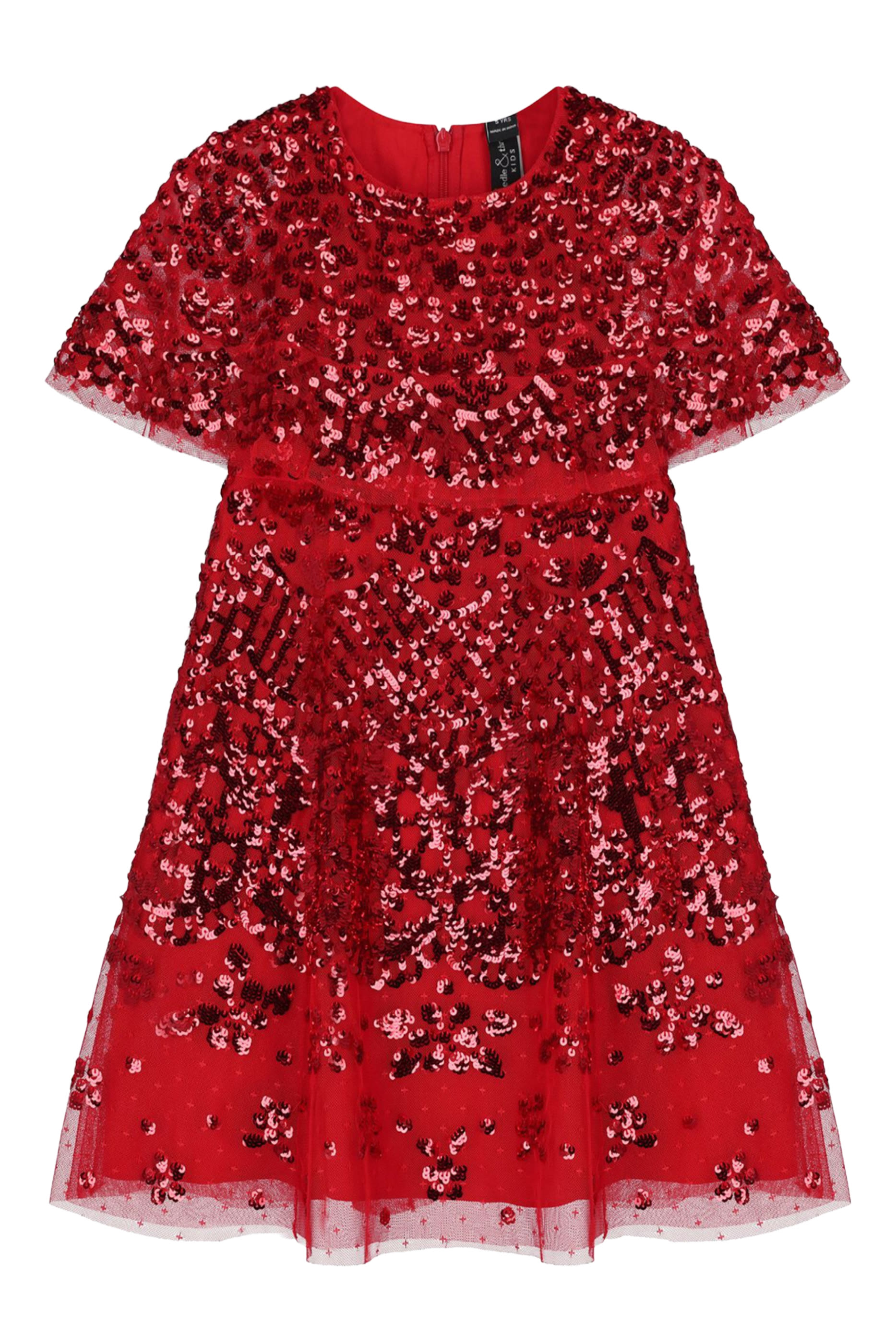 Kids Snowdrop Cape Dress
