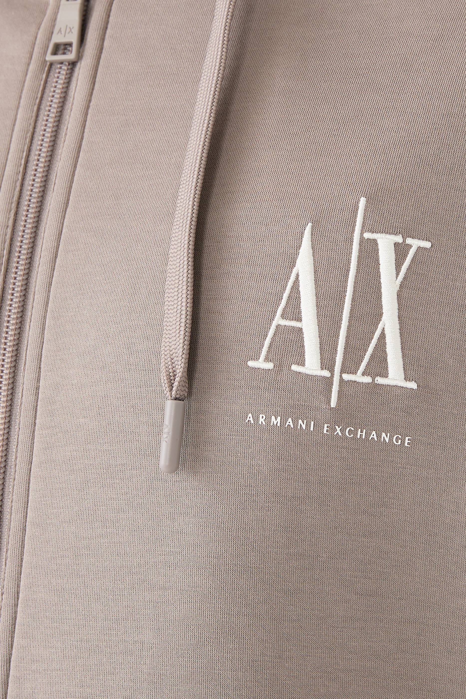 AX Logo Zip-Up Sweatshirt