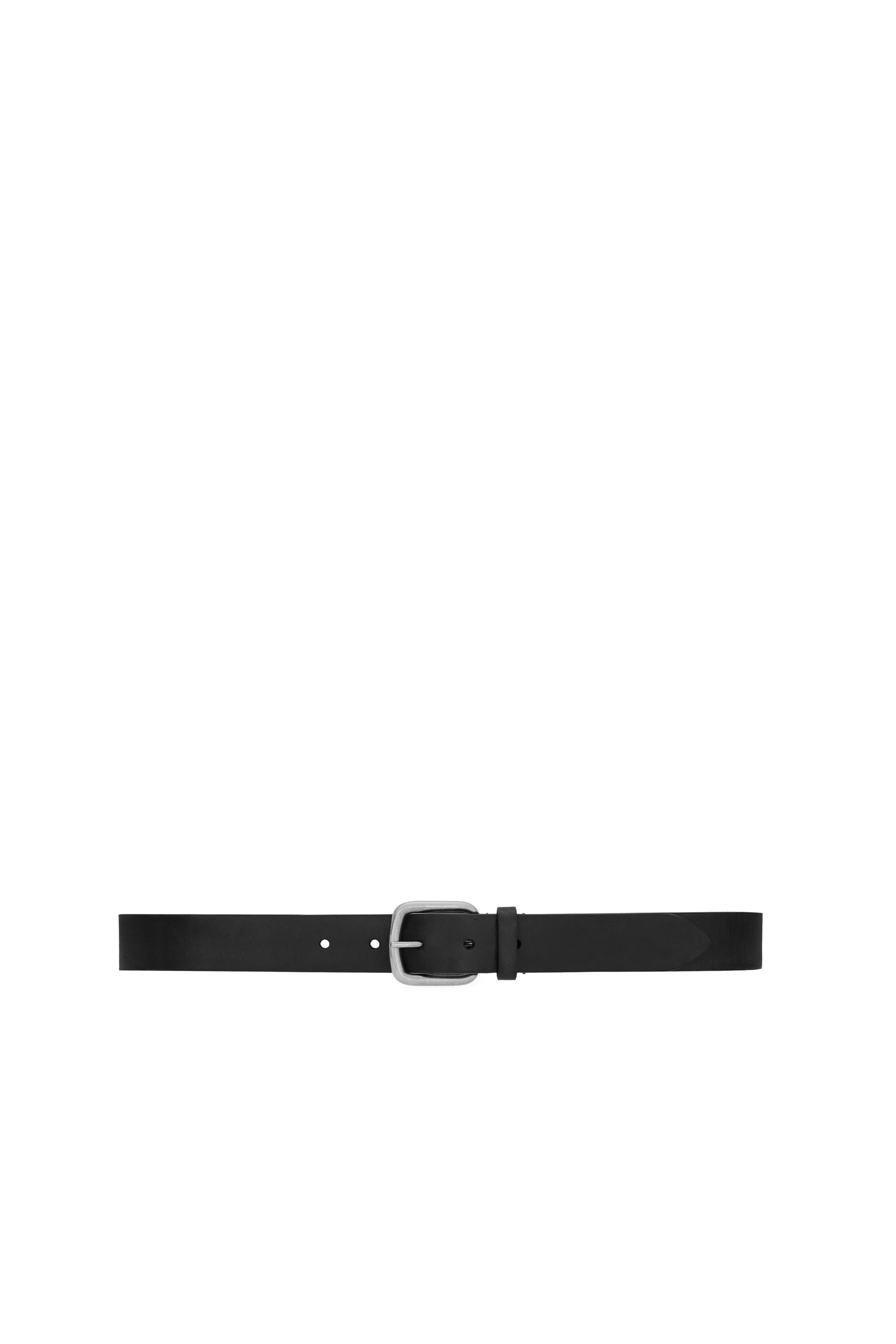 Logo Rectangular Buckle Belt