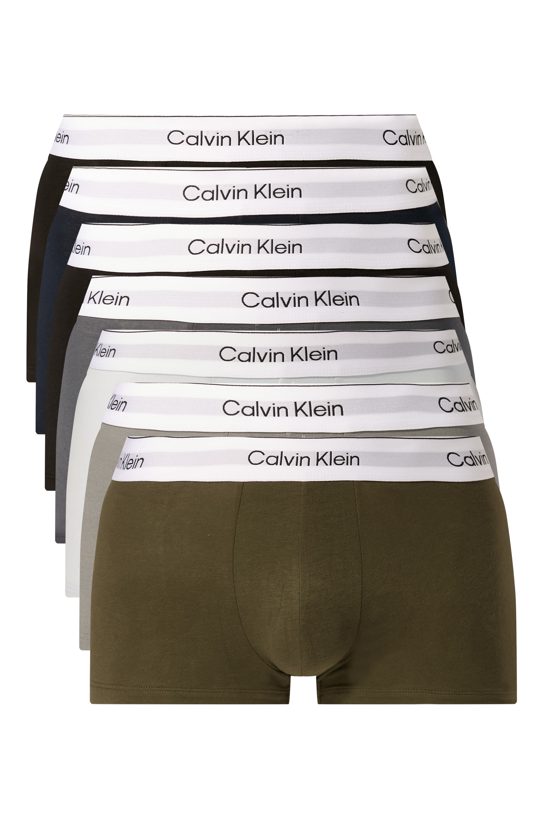 7-Pack Logo Low-Rise Trunks