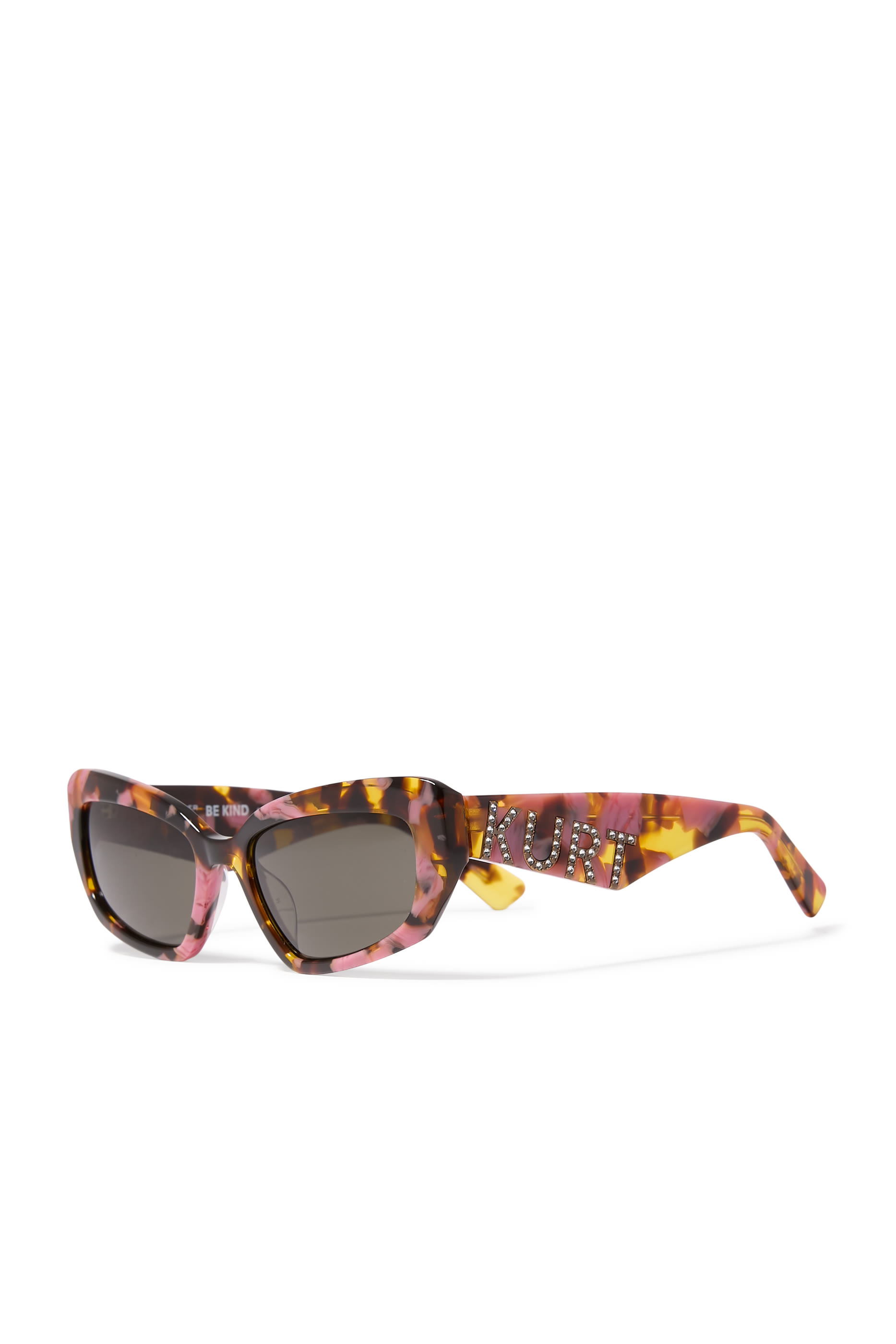 Logo Cat-Eye Sunglasses