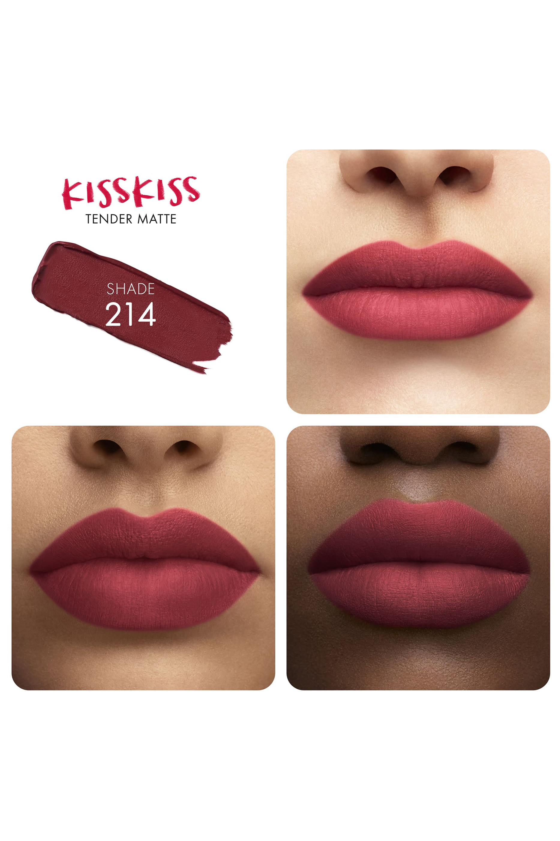KissKiss Lipstick Tender Matte