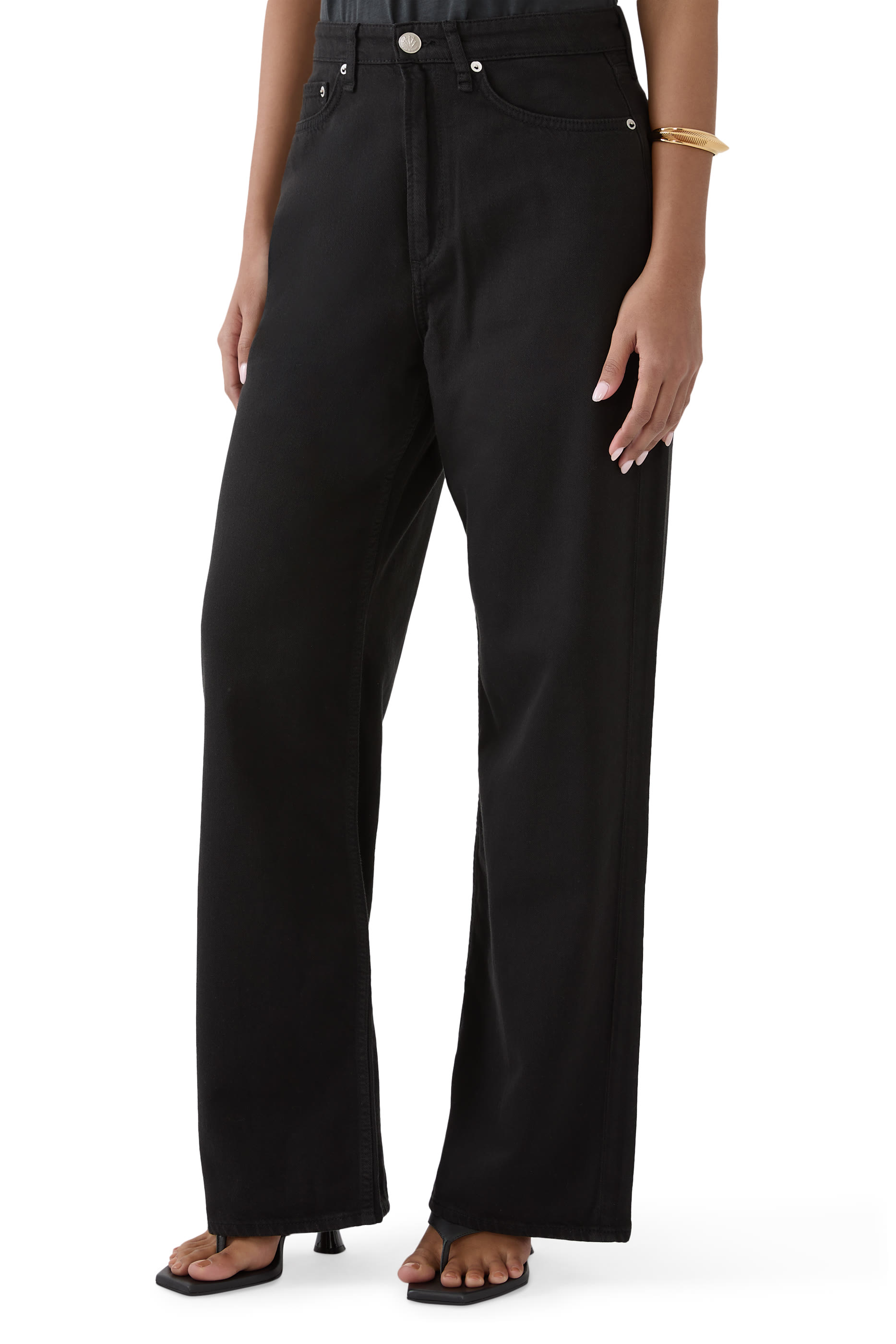 Featherweight Logan Wide-Leg Jeans