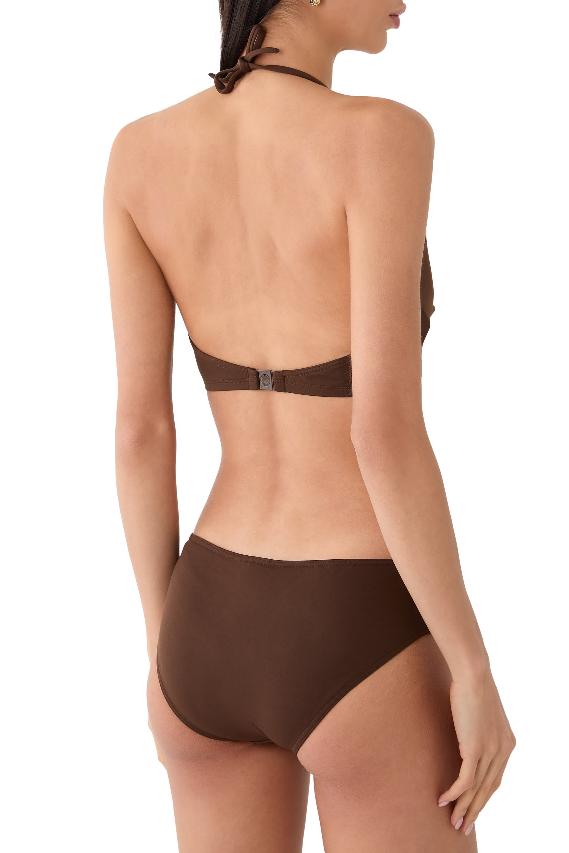Gang Halterneck Triangle Bikini Top