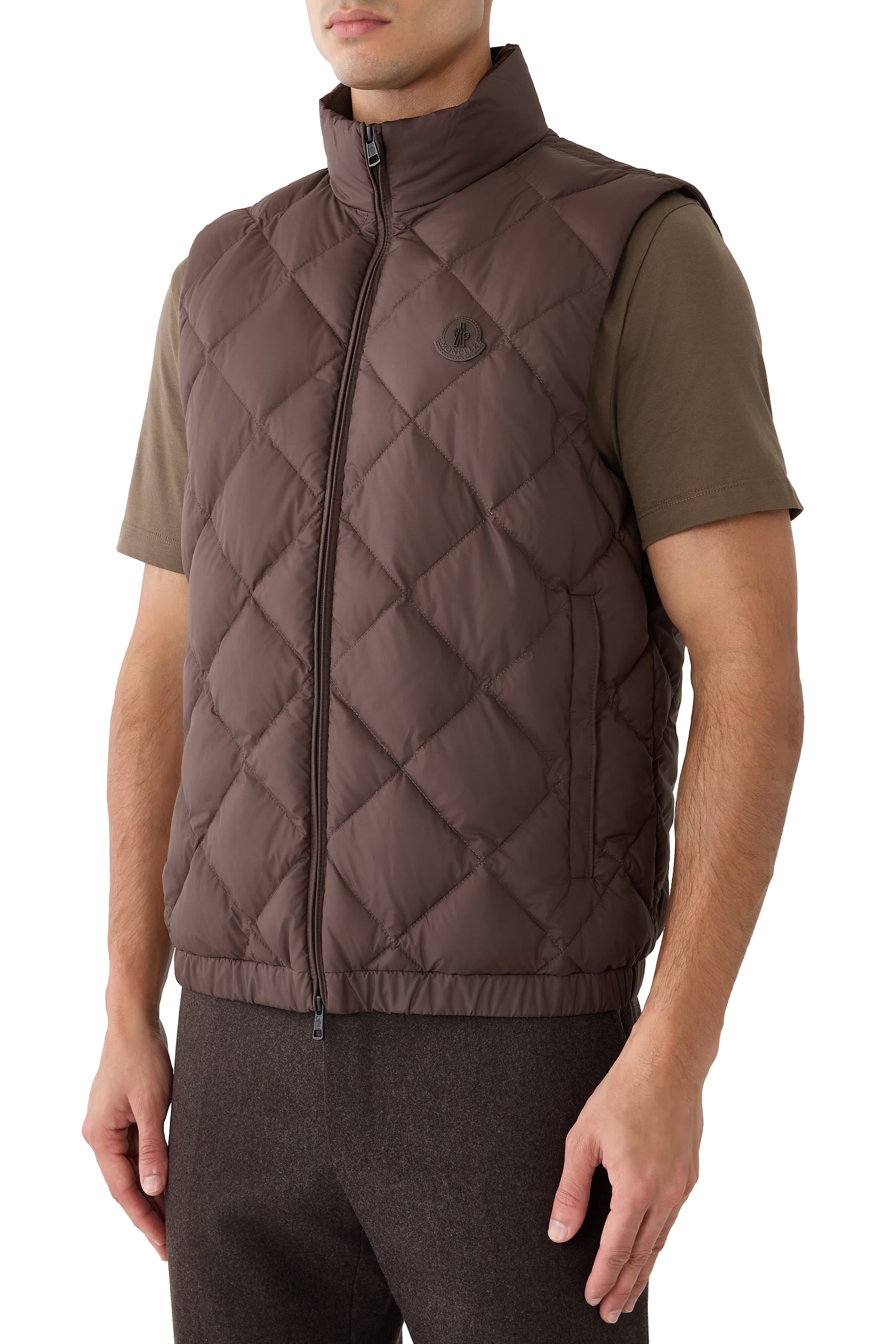 Chobe Diamond Quilted Down Vest