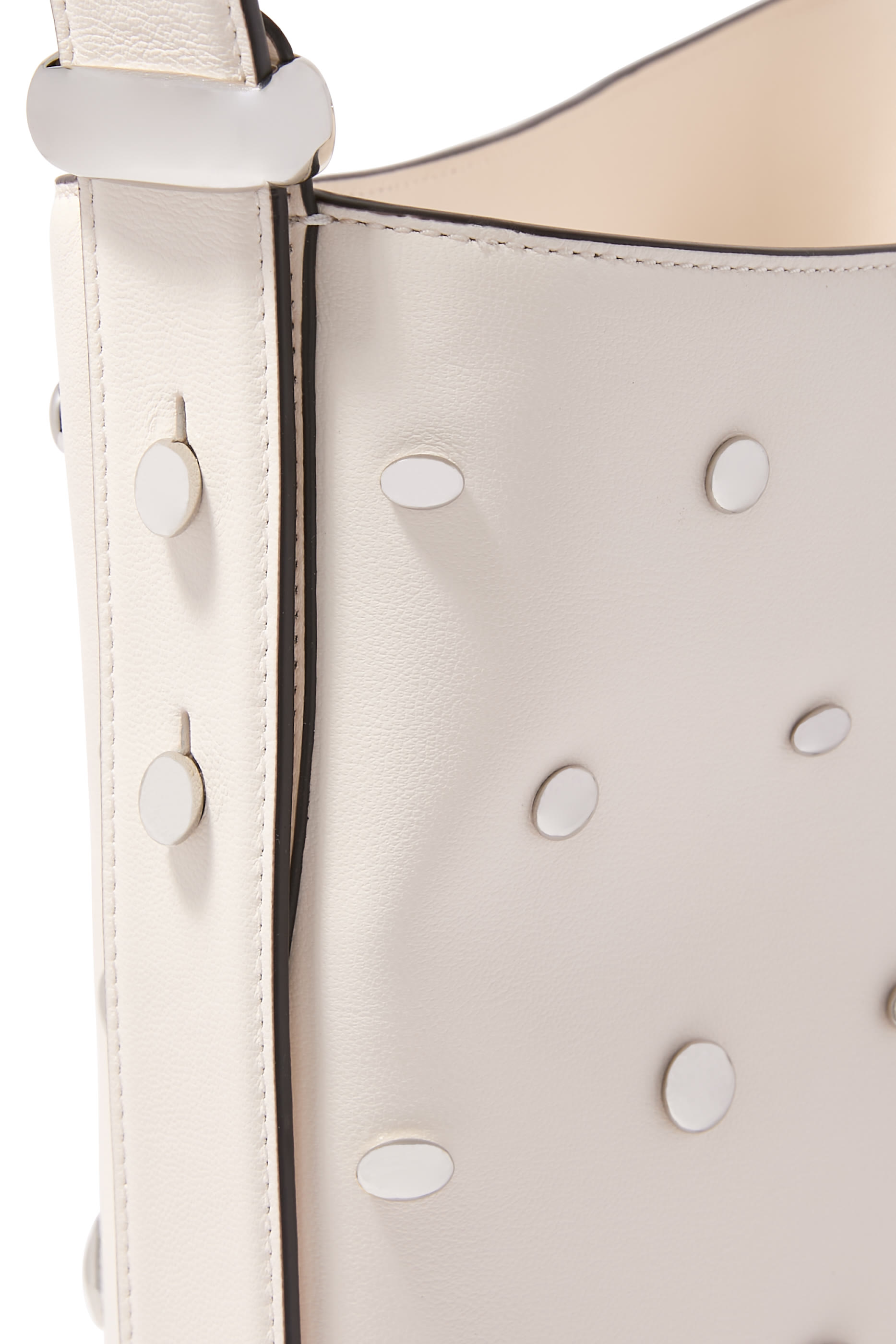 Halo Studded Bucket Bag